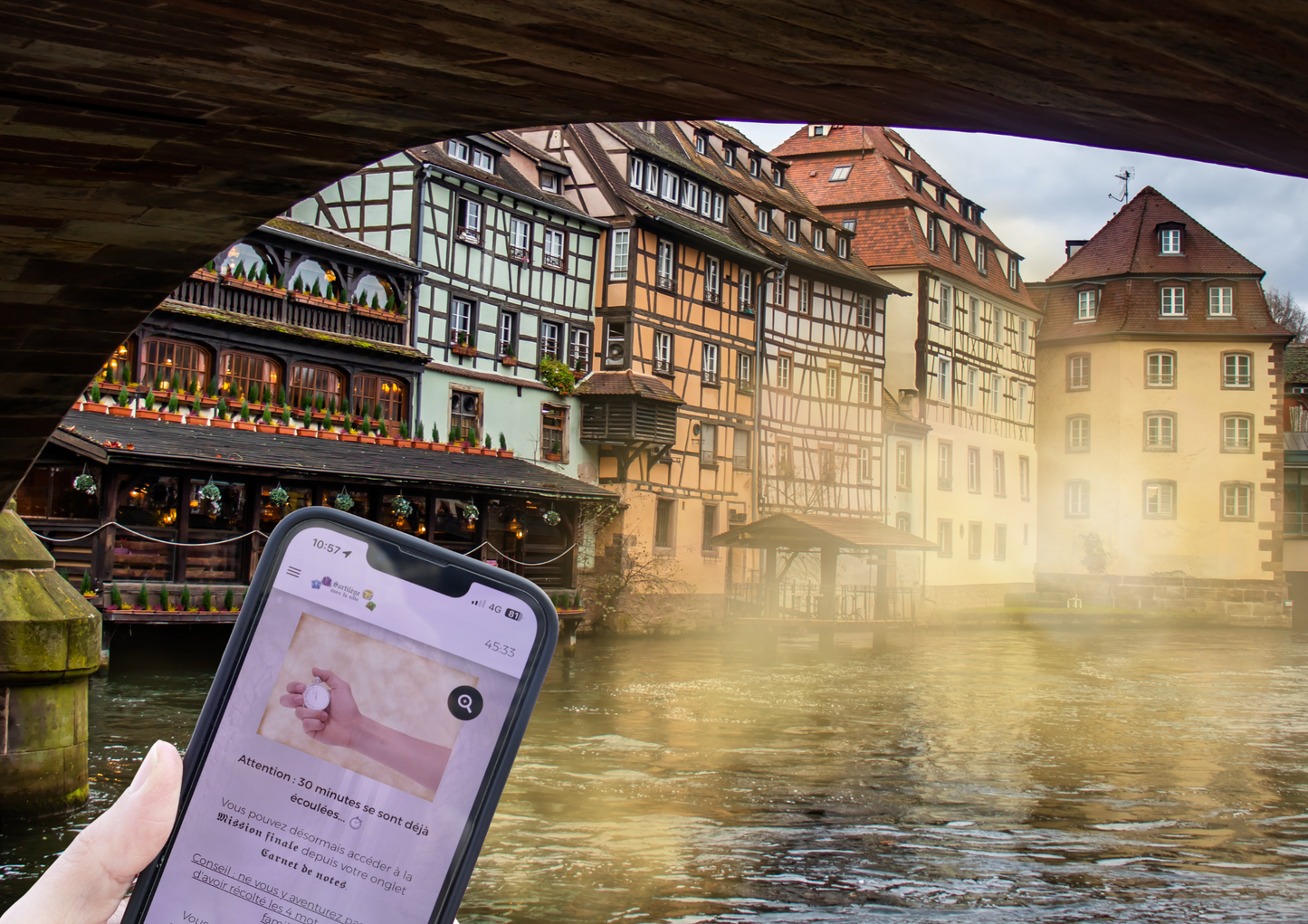 Escape game outdoor à Strasbourg, mêlant magie et exploration urbaine