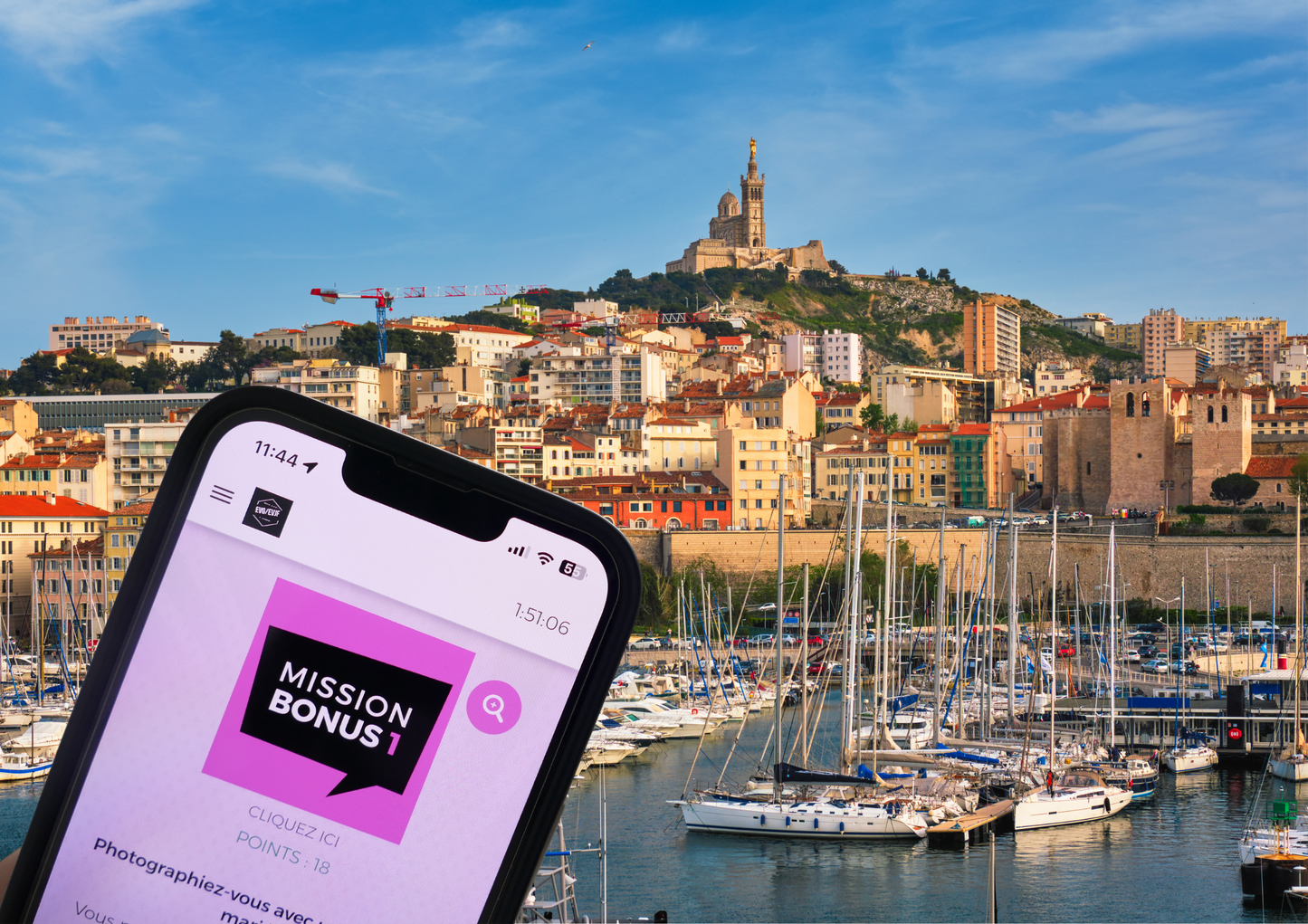 EVJF City Challenge in Marseille