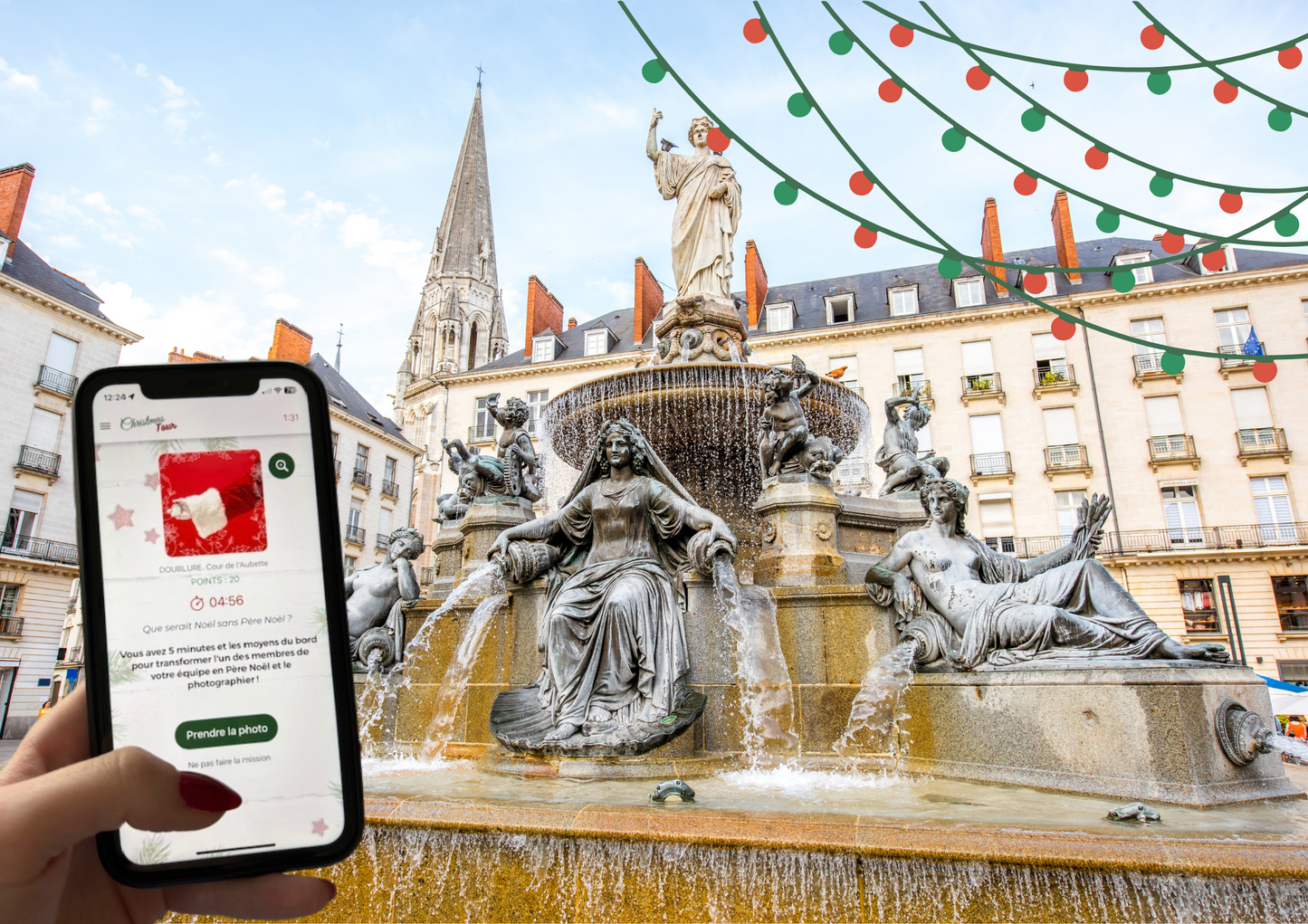 Jeu de Piste Marché de Noël Christmas Tour à Nantes