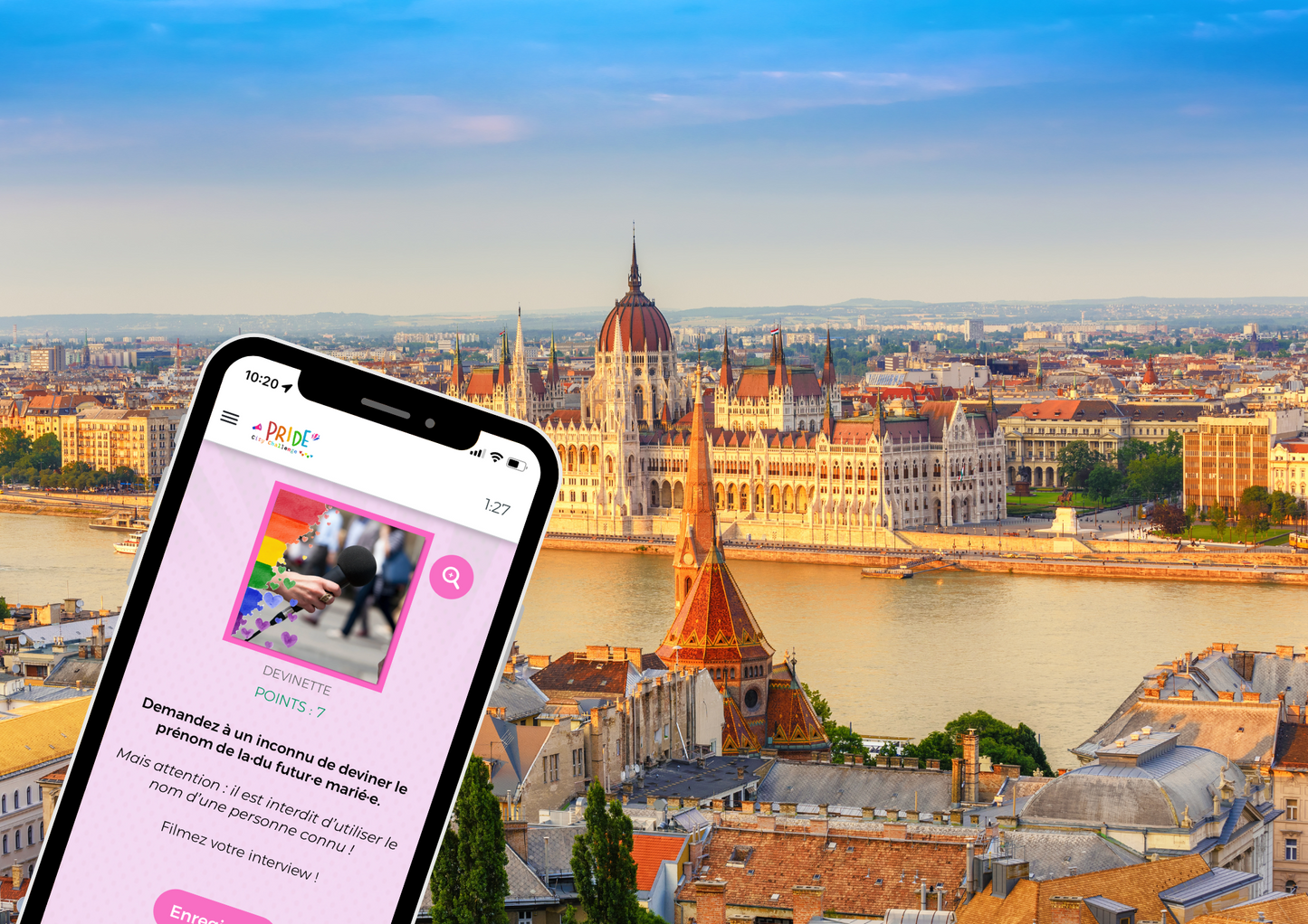 Pride City Challenge à Budapest