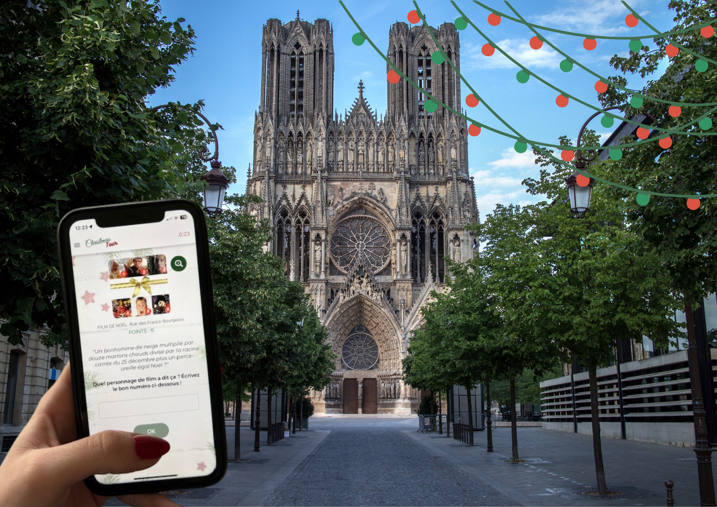 Weihnachtsmarkt-Schatzsuche Weihnachtstour in Reims