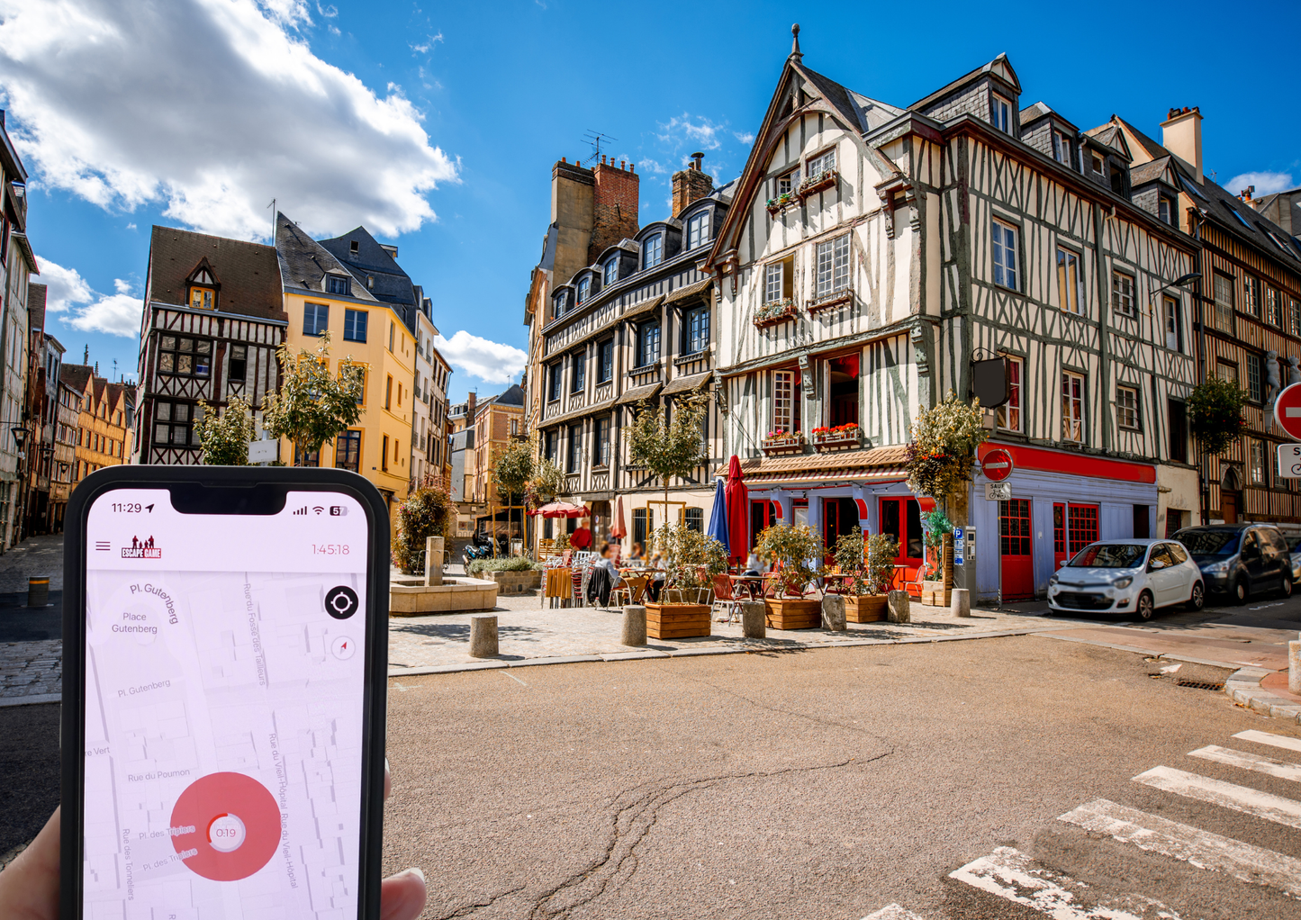 Incarnez un braqueur à Rouen et résolvez des énigmes pour accéder aux coffres dissimulés dans la ville