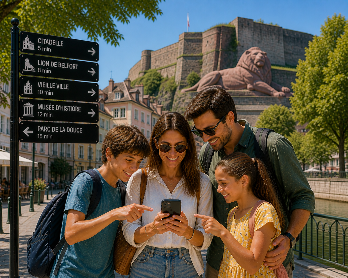 jeu de piste outdoor dans les rues de Belfort