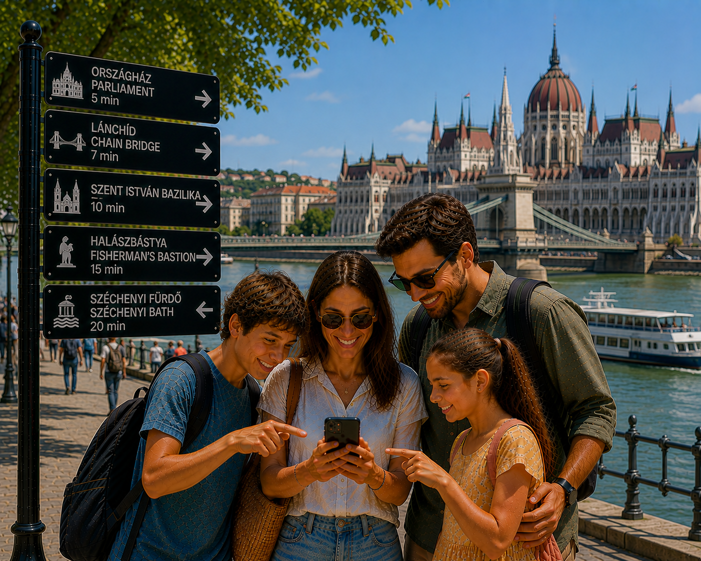 Dans les rues de Budapest, un escape game urbain en famille inédit 
