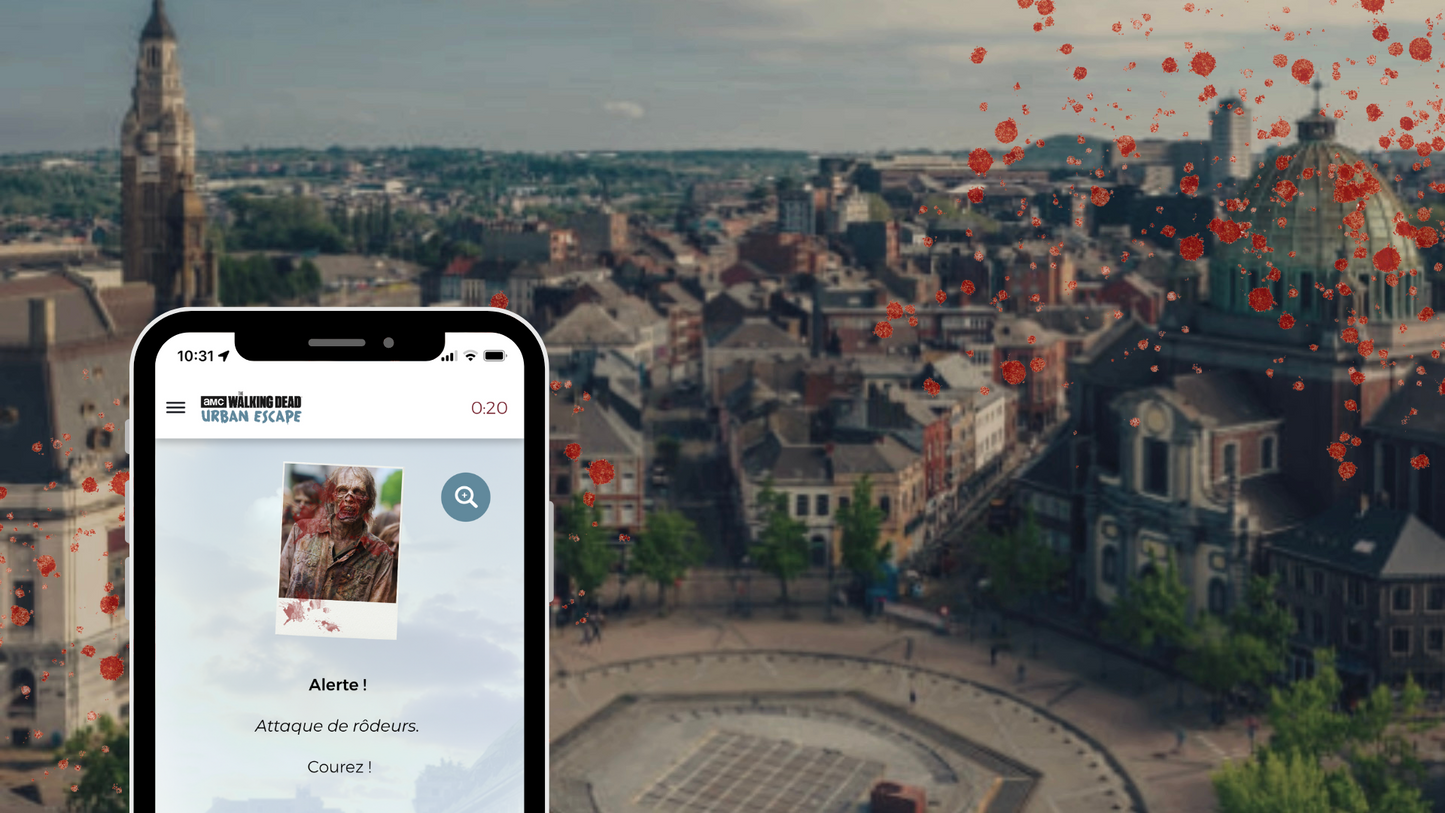 The Walking Dead Urban Escape à Charleroi