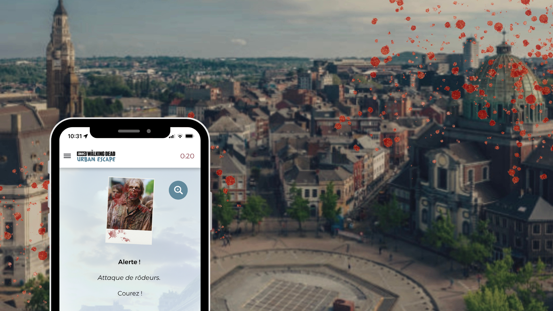 The Walking Dead Urban Escape à Charleroi