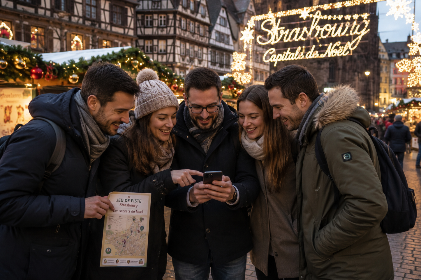 Jeu de Piste Marché de Nöel Christmas Tour à Strasbourg