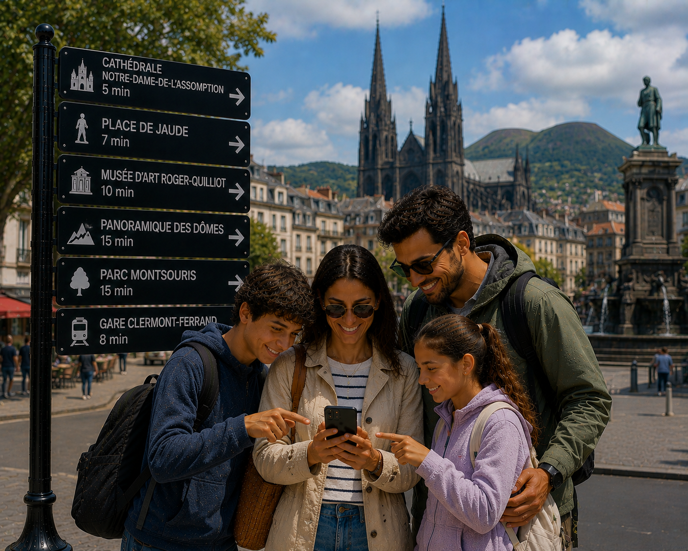 Jeu de piste en extérieur à Clermont-Ferrand