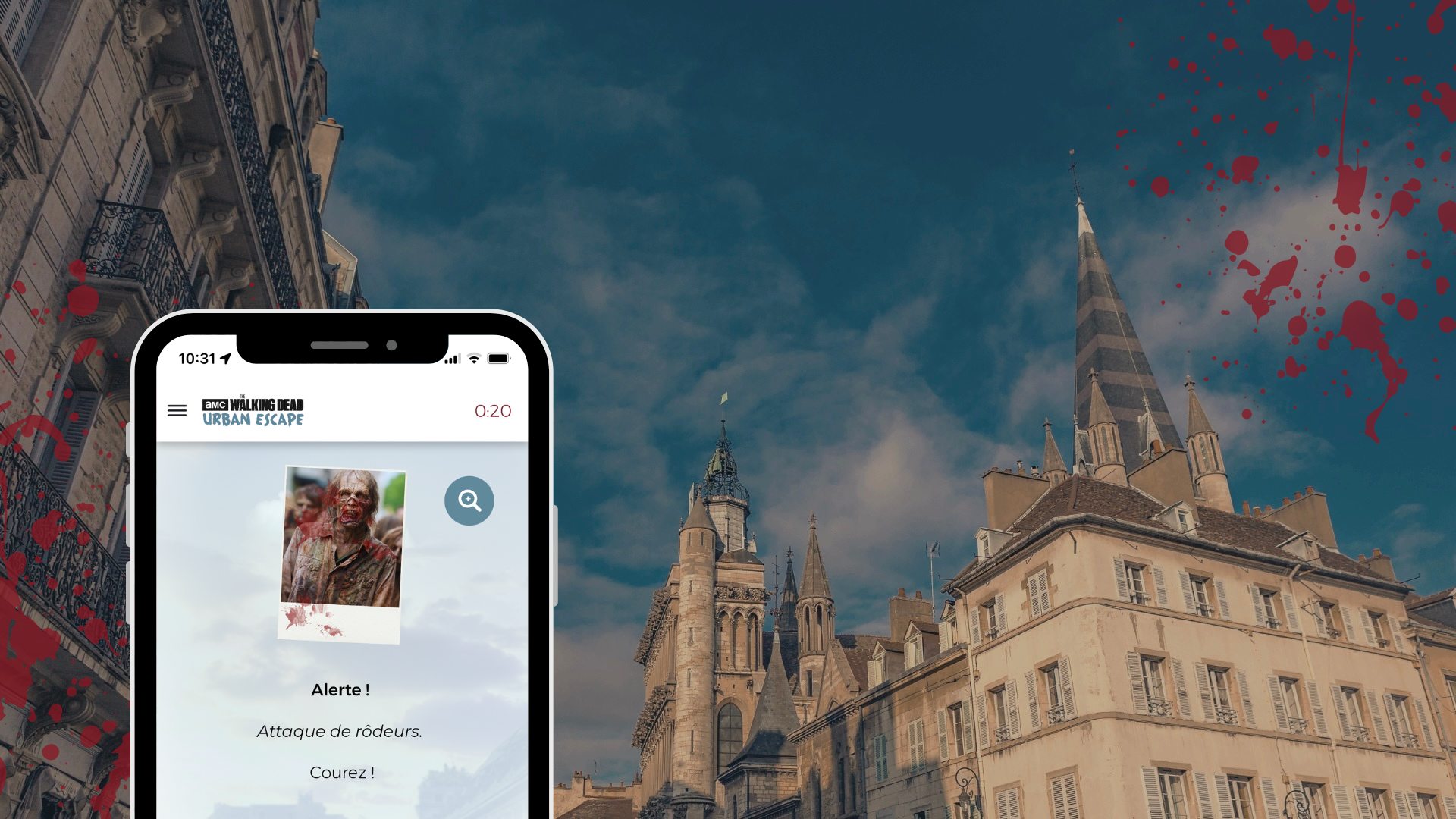 Super escape game en extérieur à Dijon sur le thème de The Walking Dead 
