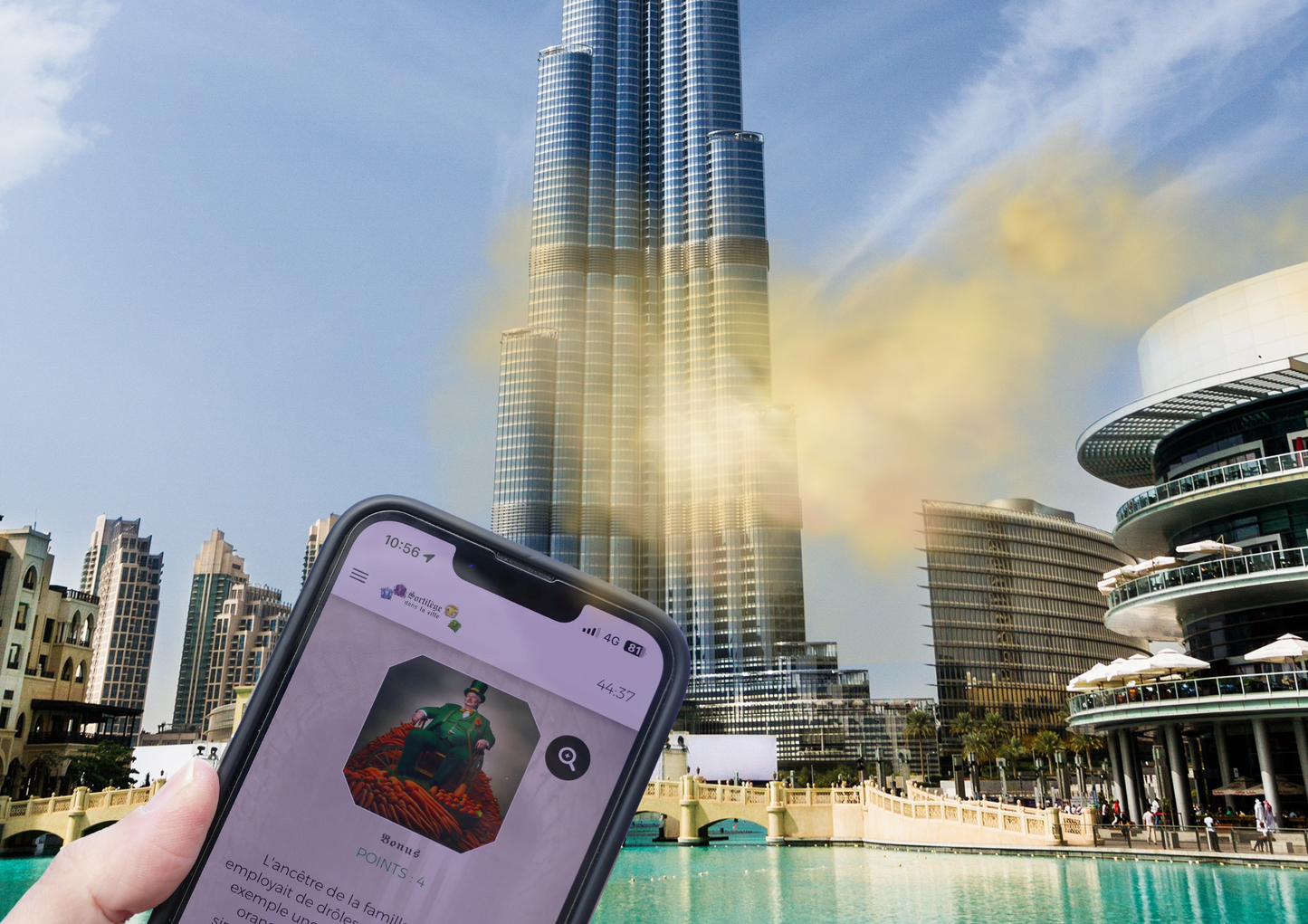 Jeu de piste inédit à Dubaï, l'escape game outdoor sortilège dans la ville