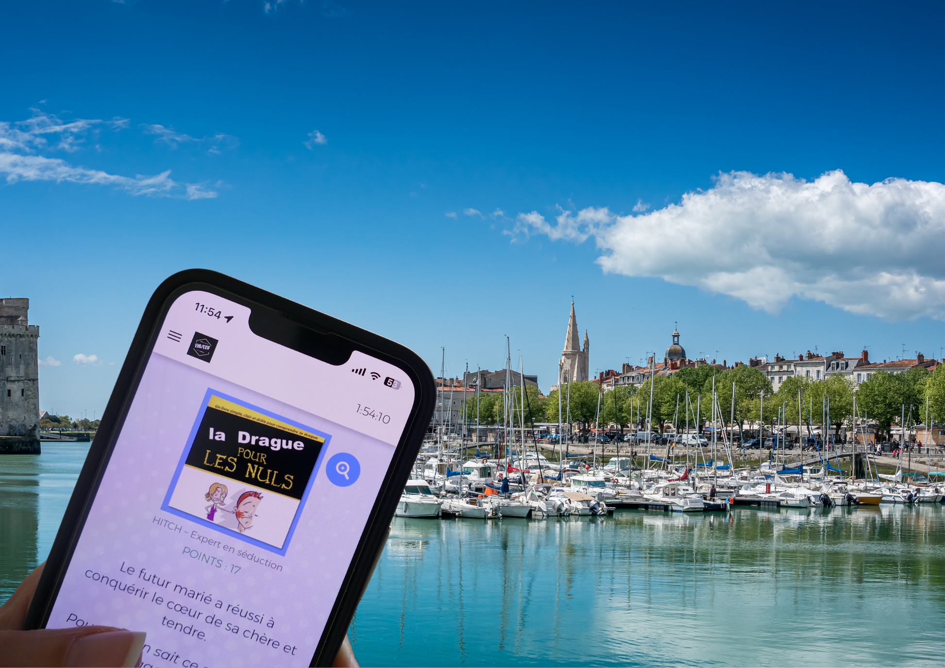 EVG City Challenge à La Rochelle – Jeu de piste enterrement de vie de garçon avec défis fun dans le Vieux-Port et centre-ville historique