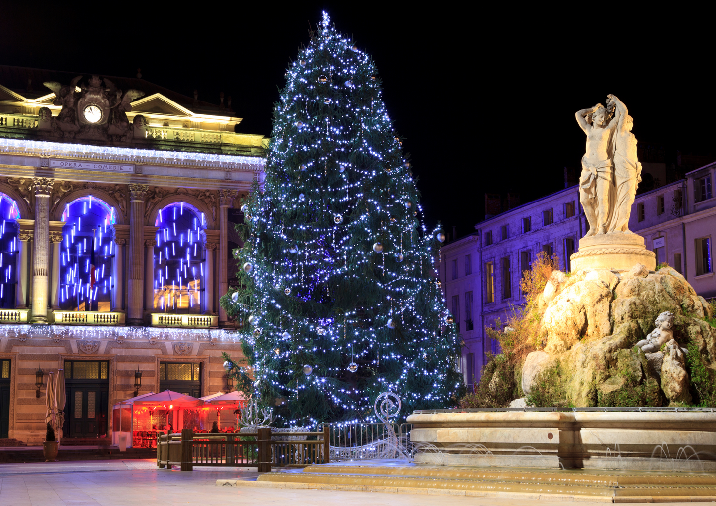 Weihnachtsmarkt-Schatzsuche Weihnachtstour in Montpellier 