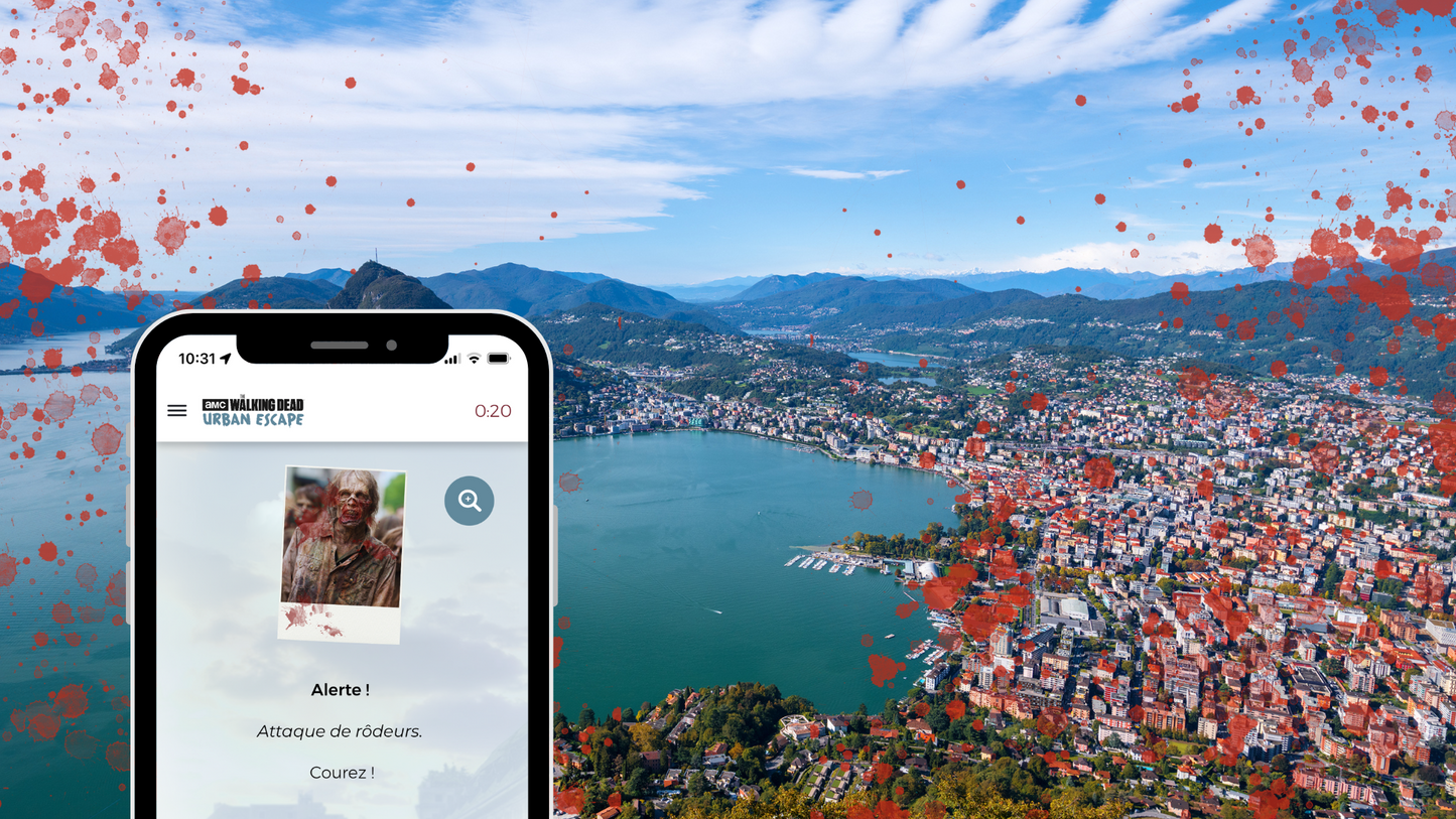 Challenge team building dans un univers post-apocalyptique inspiré de la série The Walking Dead Lugano