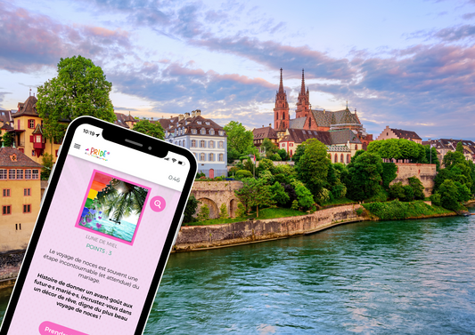 Ecran de jeu de piste enterrement de célibataire inclusif