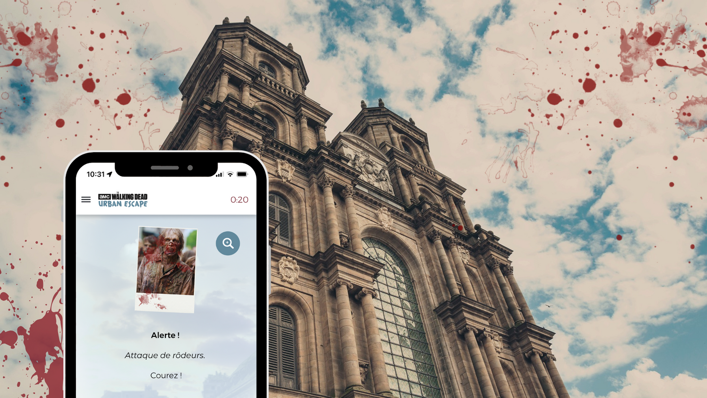 Challenge team building dans un univers post-apocalyptique inspiré de la série The Walking Dead à Rennes