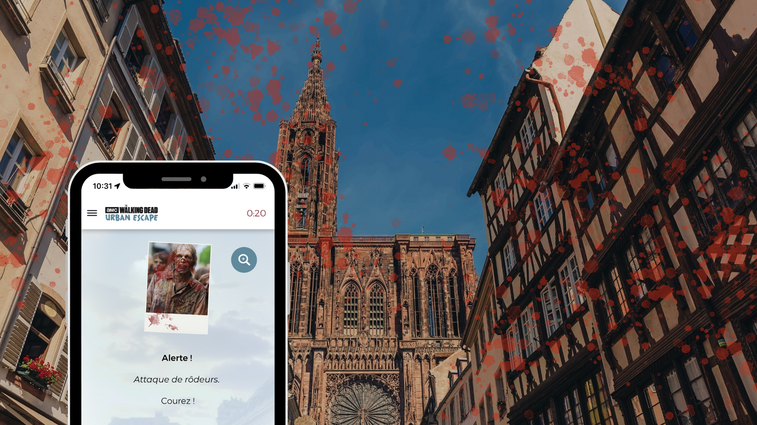 Mission de survie à Strasbourg dans un jeu urbain inspiré de l’univers The Walking Dead