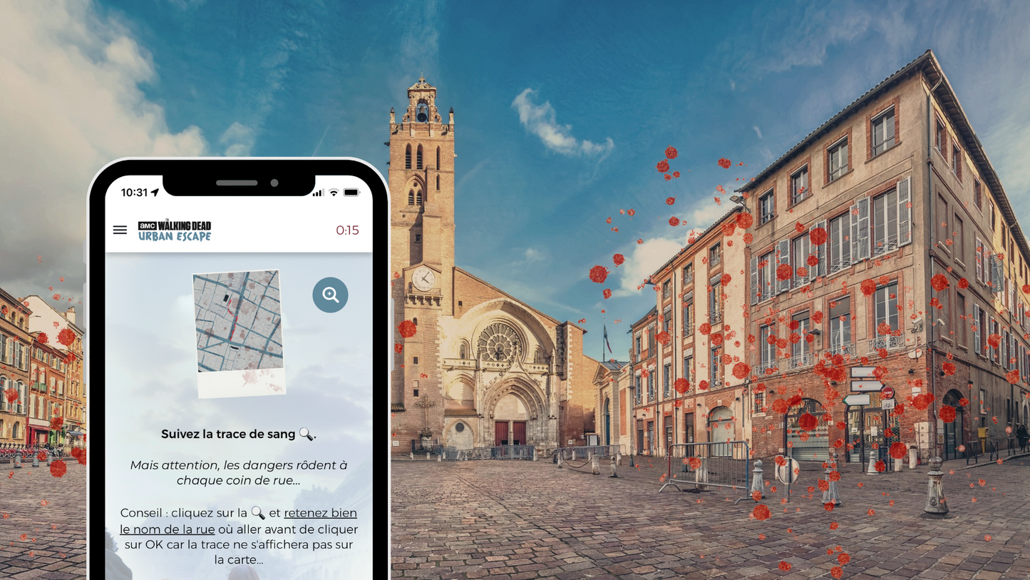 Incroyable Escape Game Survie officiel The Walking Dead Toulouse