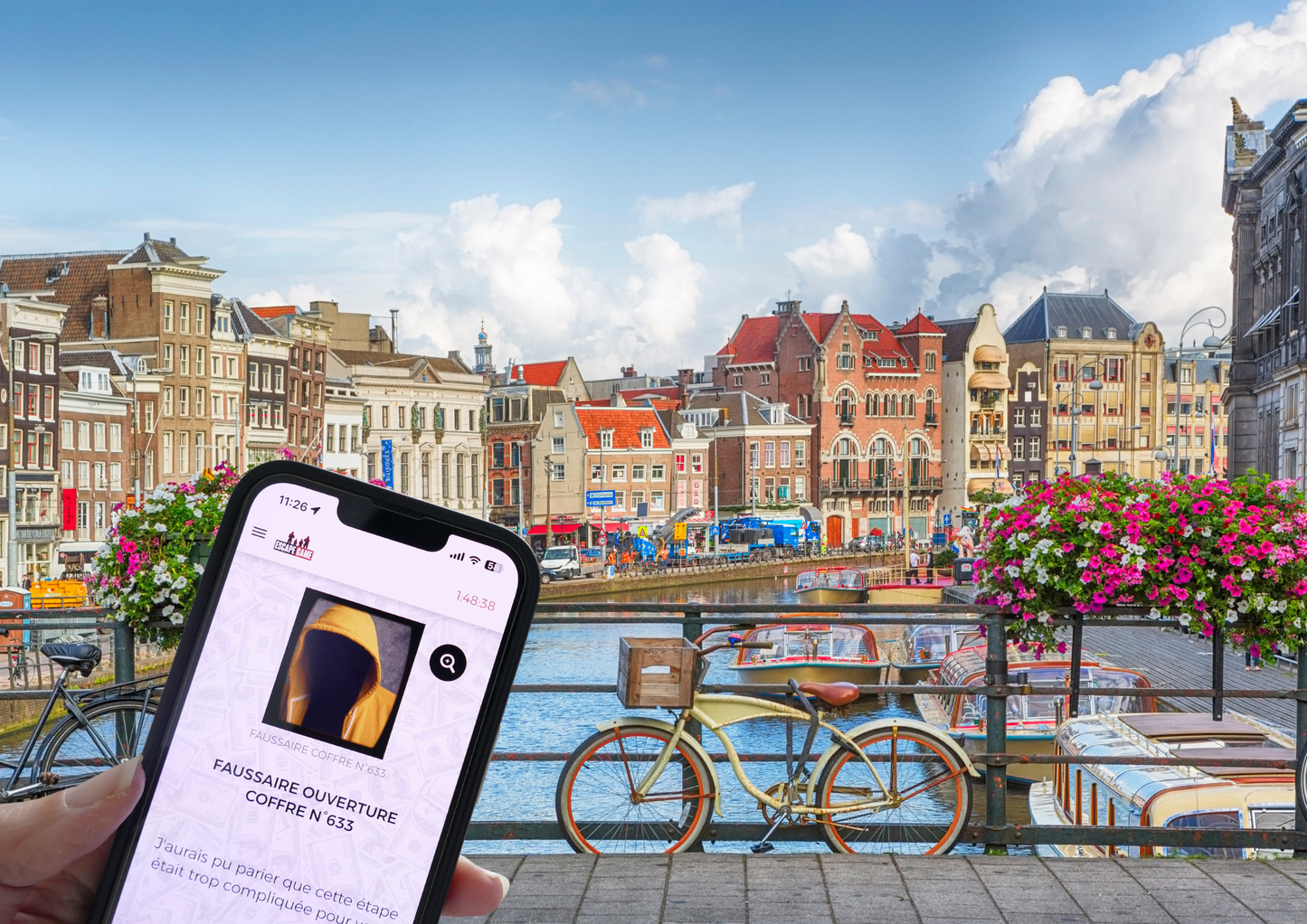 Participez à un casse urbain à Amsterdam, où chaque seconde compte pour réussir votre mission 