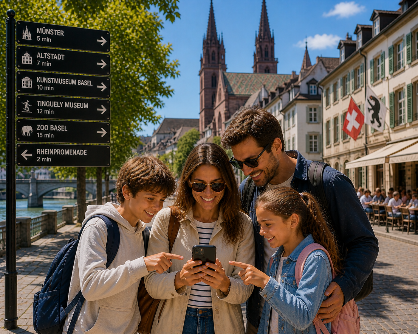 Escape game magique dans les rues de Bâle en Suisse 