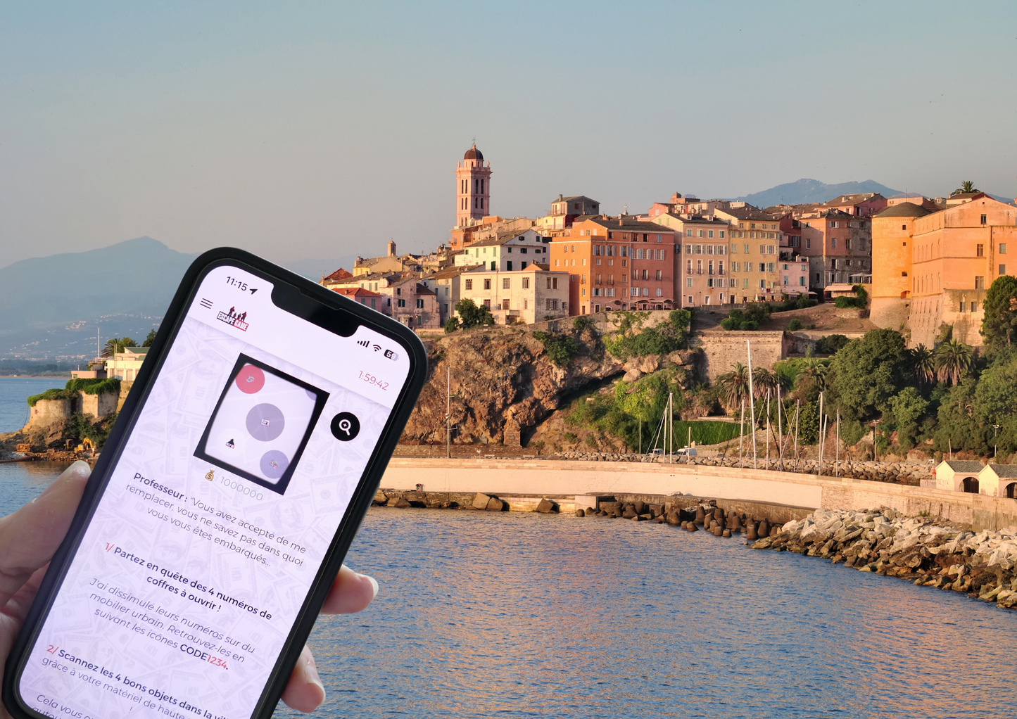 Vivez une expérience unique à bastia avec cet escape game outdoor inspiré des plus grands casses 