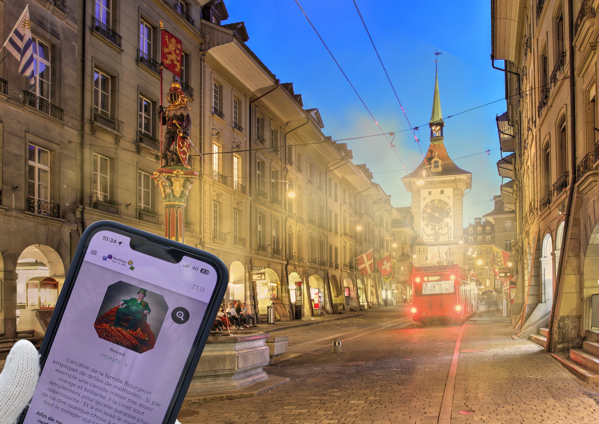 Magie dans les rues de Berne escape game