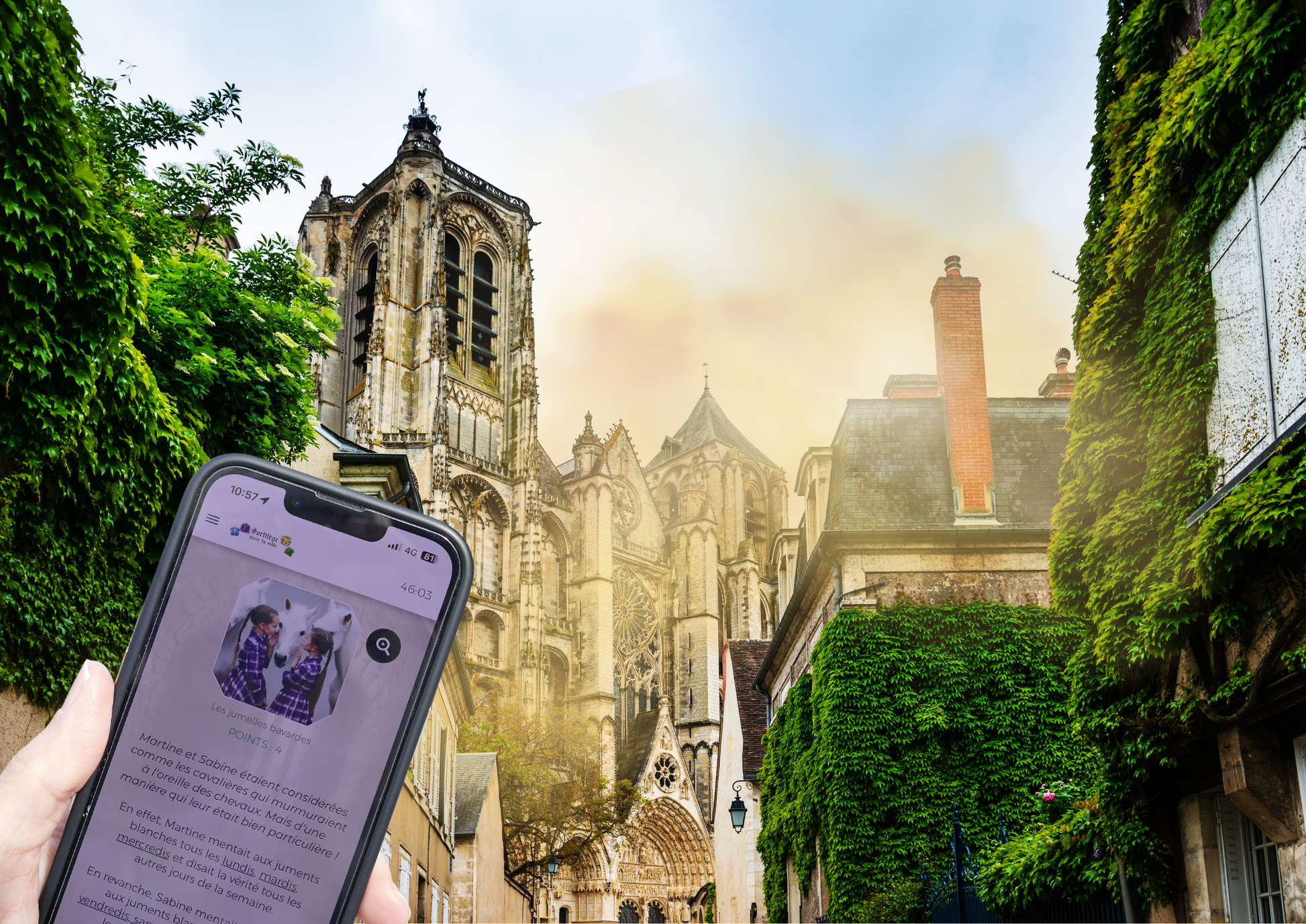 Bourges Escape game en plein air sur le thème de la magie, La Malédiction du Passage Condamné par Insolit'PROD