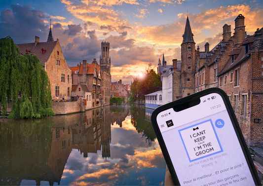 EVG City Challenge à Bruges – Enterrement de vie de jeune garçon ludique avec challenges et fous rires garantis