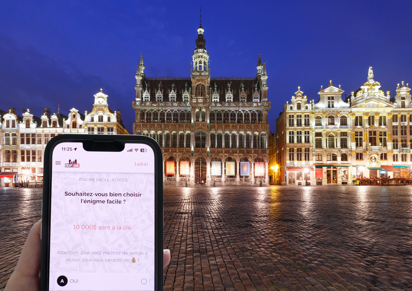 Rejoignez l'équipe du Professeur à Bruxelles pour une mission de braquage en plein cœur de la ville 