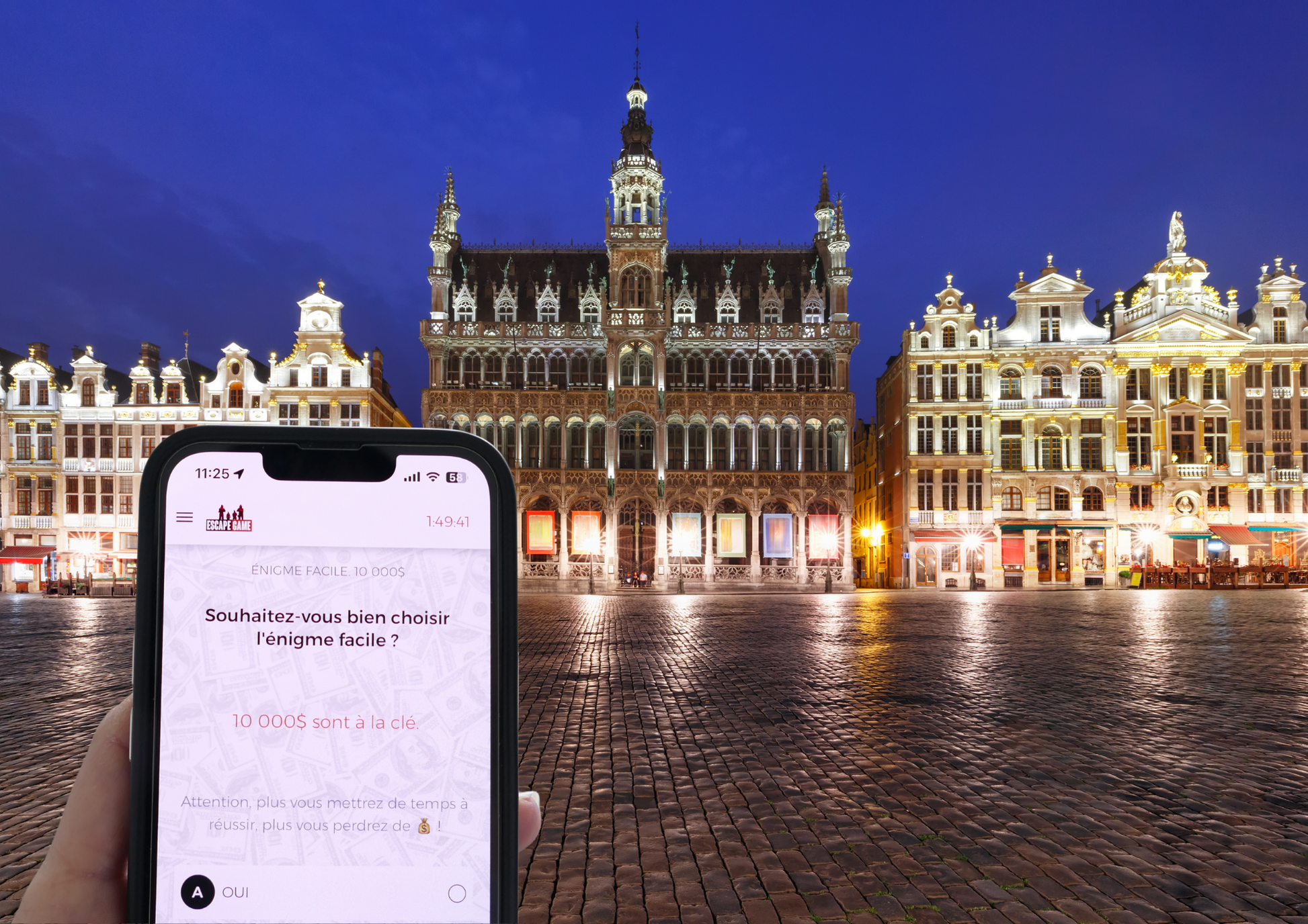 Rejoignez l'équipe du Professeur à Bruxelles pour une mission de braquage en plein cœur de la ville 
