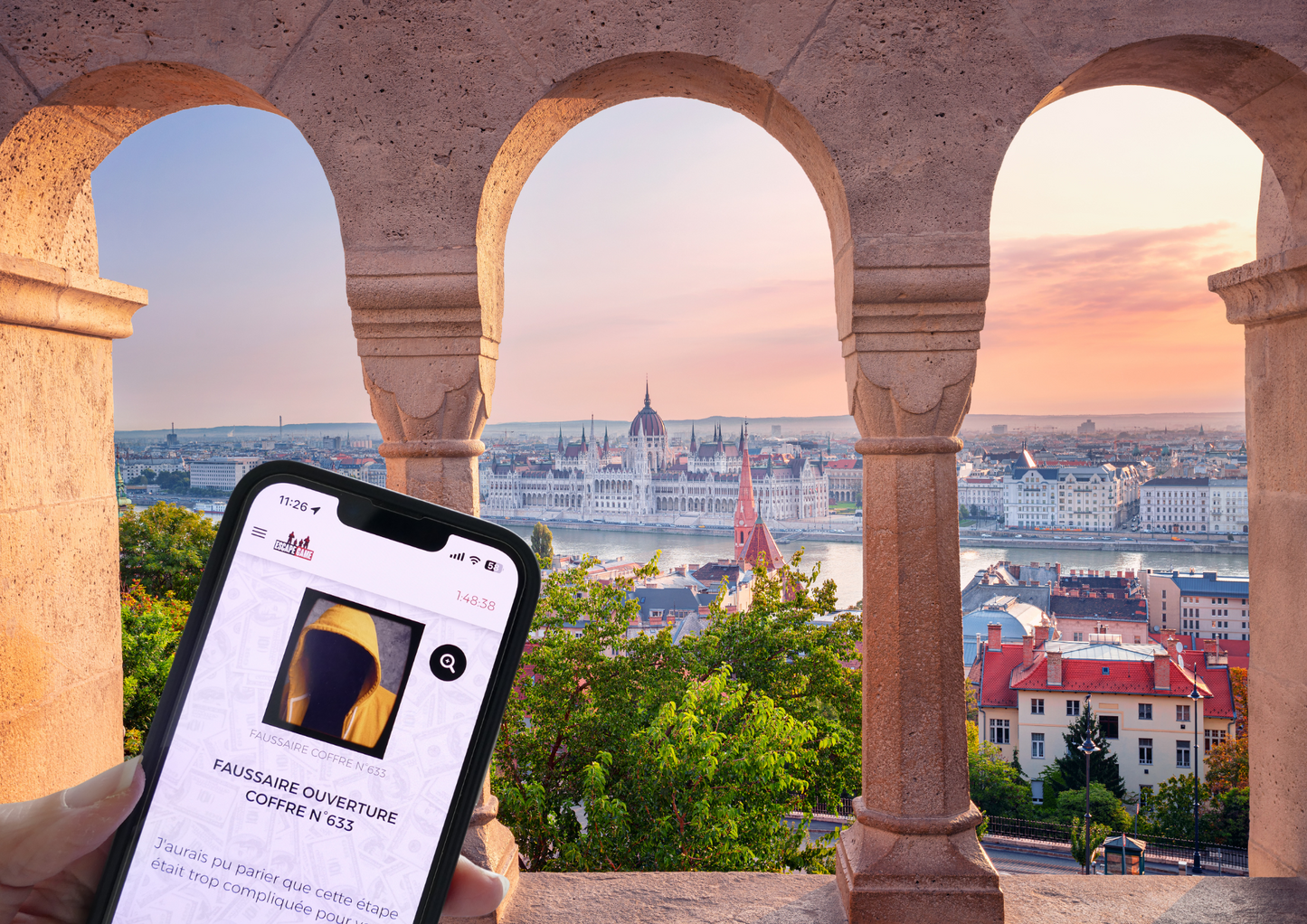 À Budapest en Hongrie, le plan B est activé : c'est à vous de jouer pour réussir le braquage du siècle 