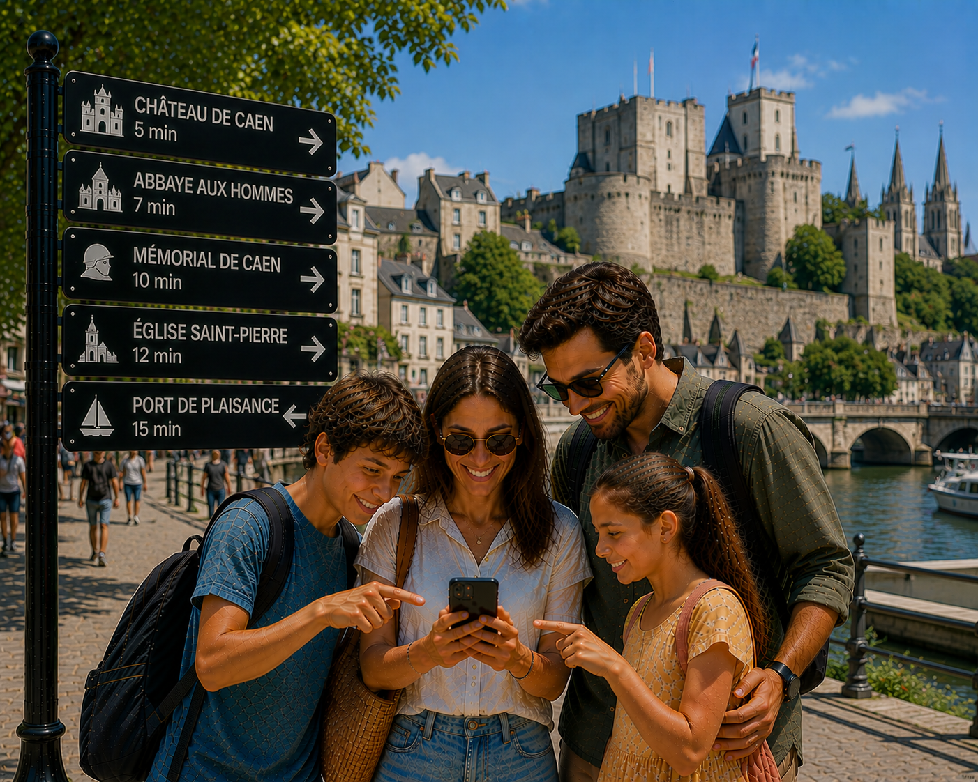 Jeu de piste exclusif en famille à Caen