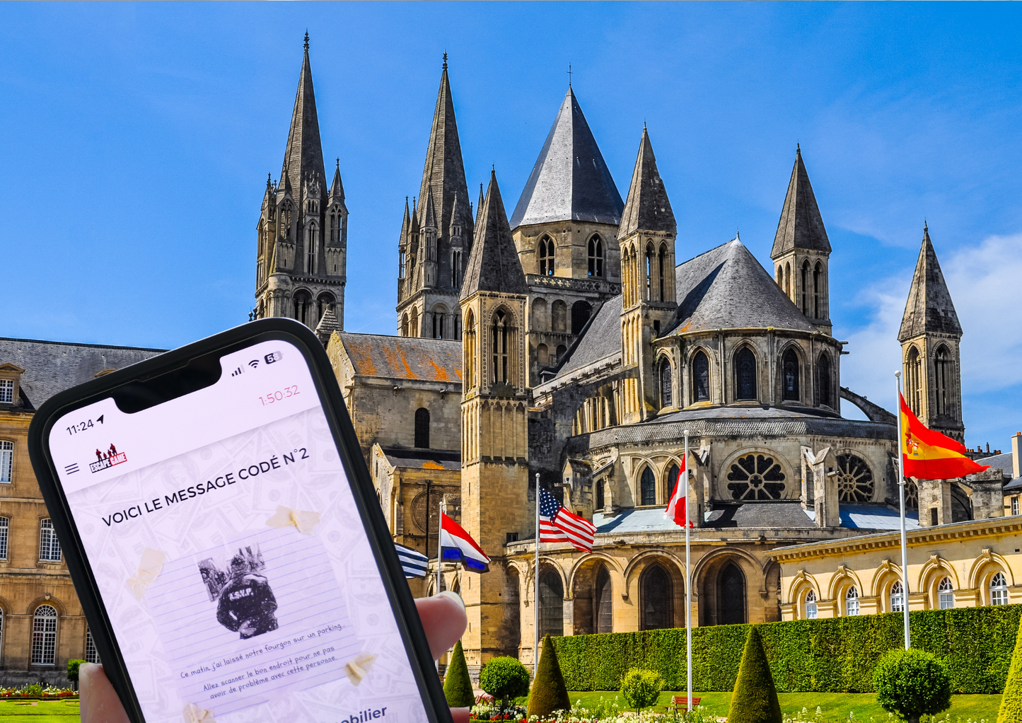 Incarnez un braqueur à Caen et résolvez des énigmes pour accéder aux coffres dissimulés dans la ville 