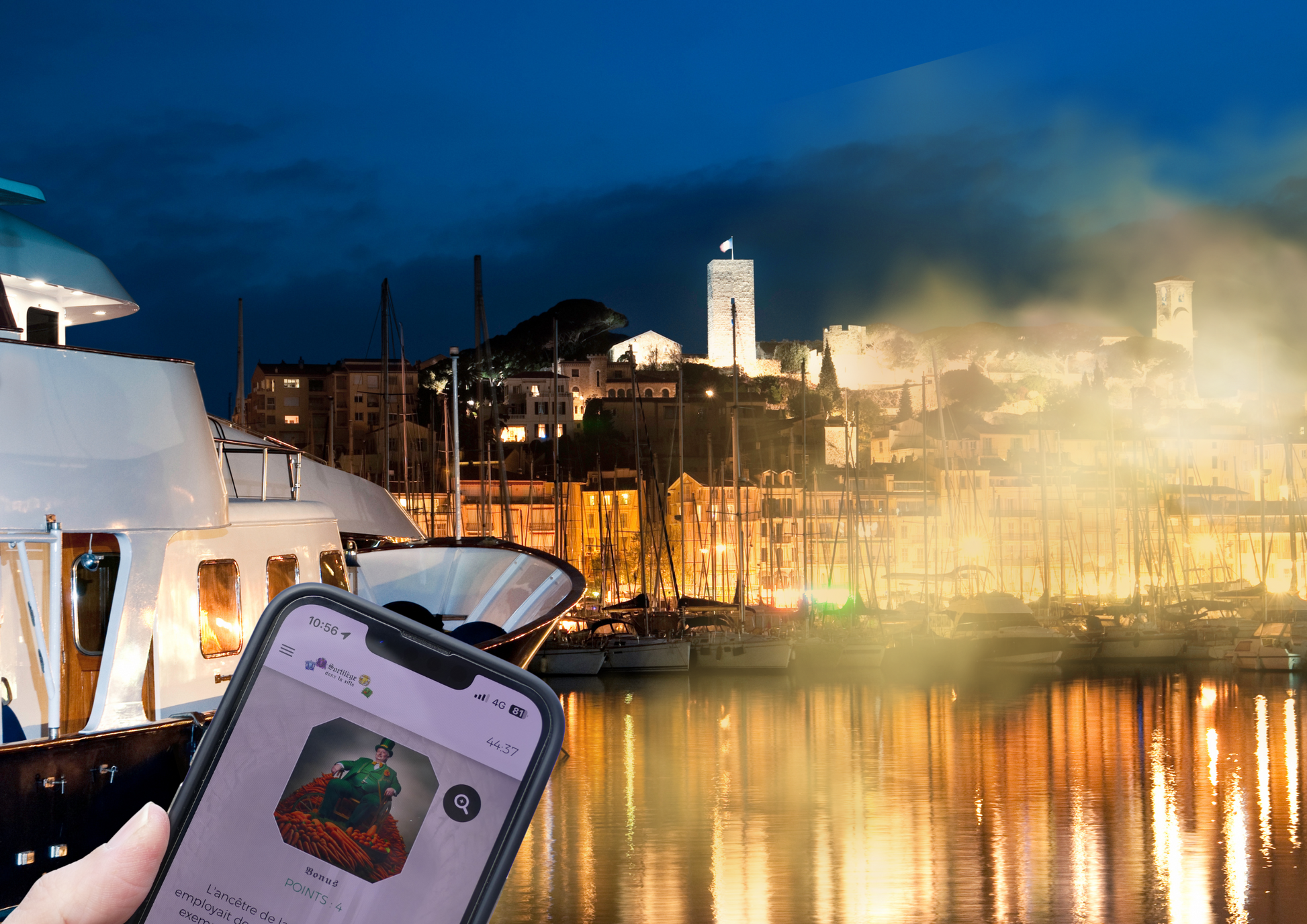 Escape game outdoor à Cannes, mêlant magie et exploration urbaine