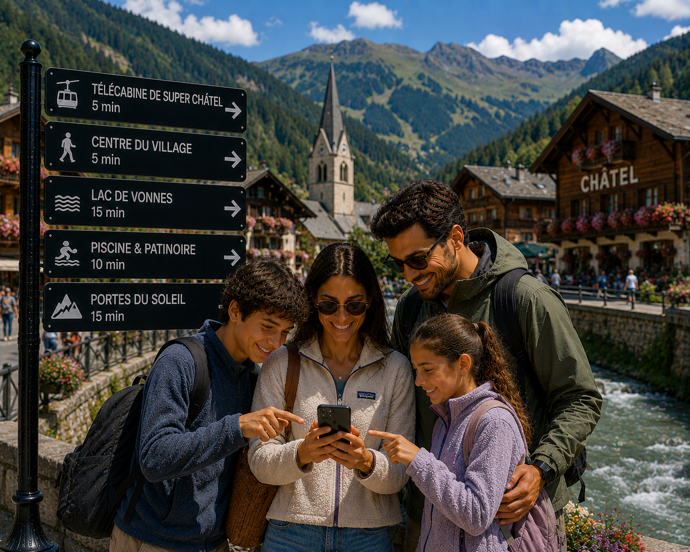 escape game unique à Châtel en famille 
