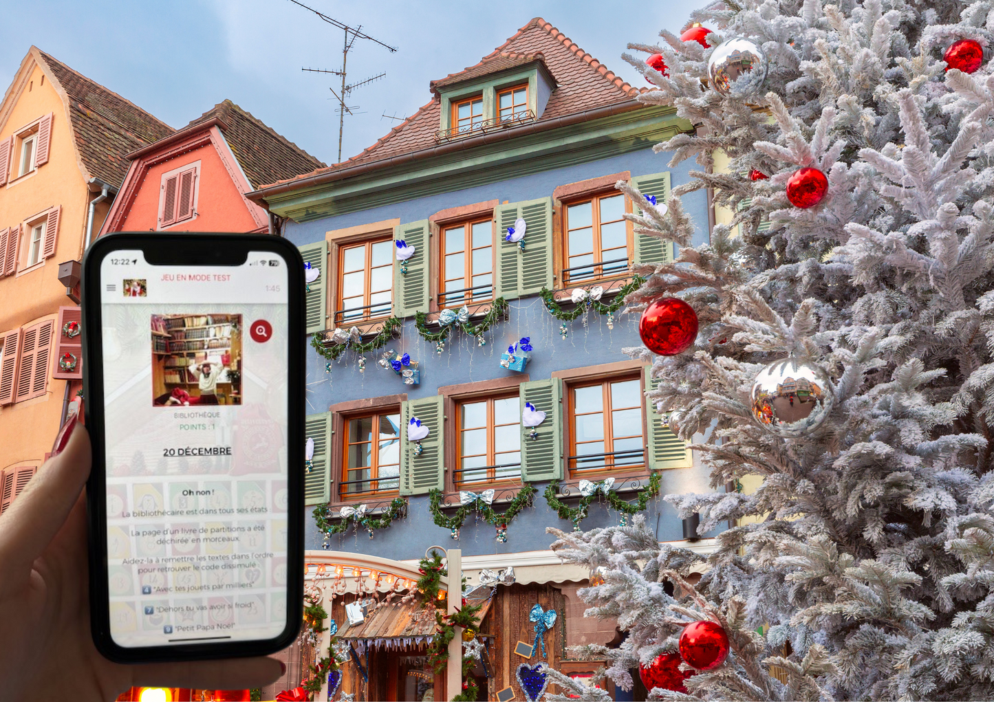 A Colmar découvrez un escape game sur le thème de Noël