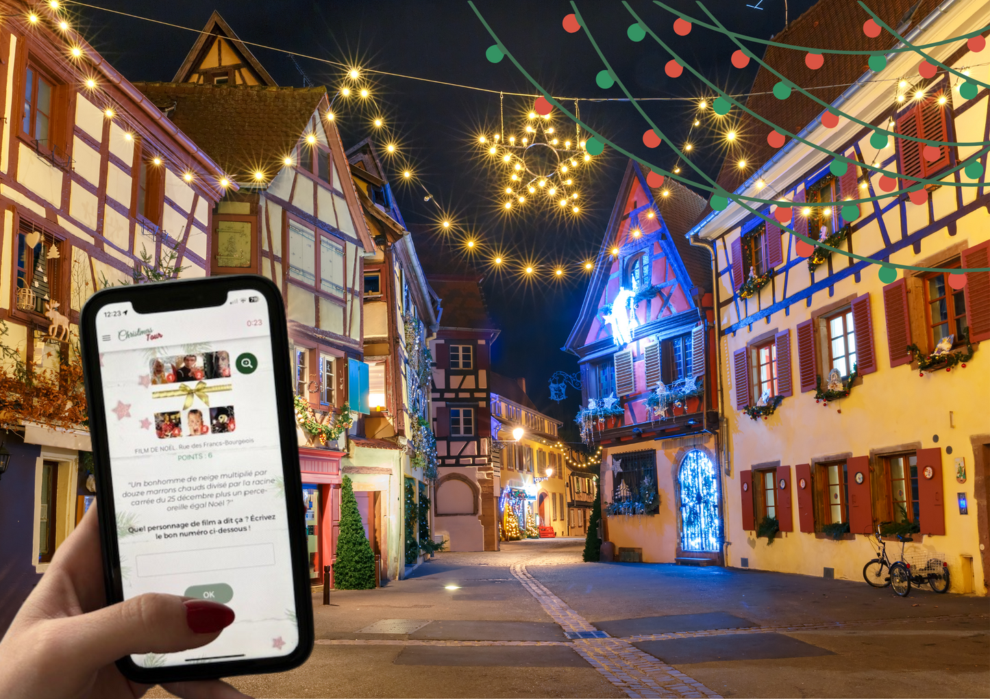 Weihnachtsmarkt-Schatzsuche Weihnachtstour in Colmar 