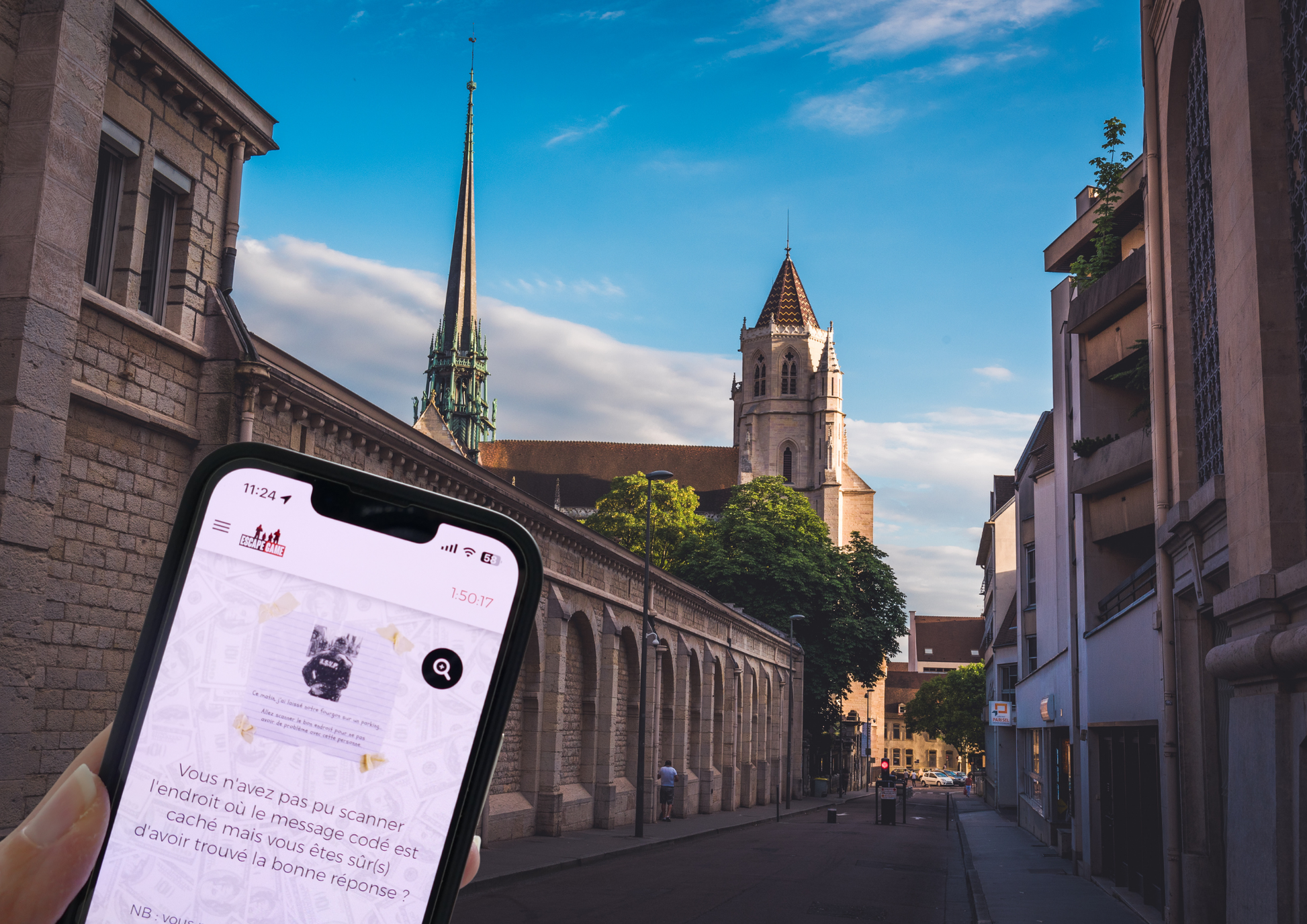 Rejoignez le Professeur à Dijon pour une mission de braquage en plein cœur de la ville 