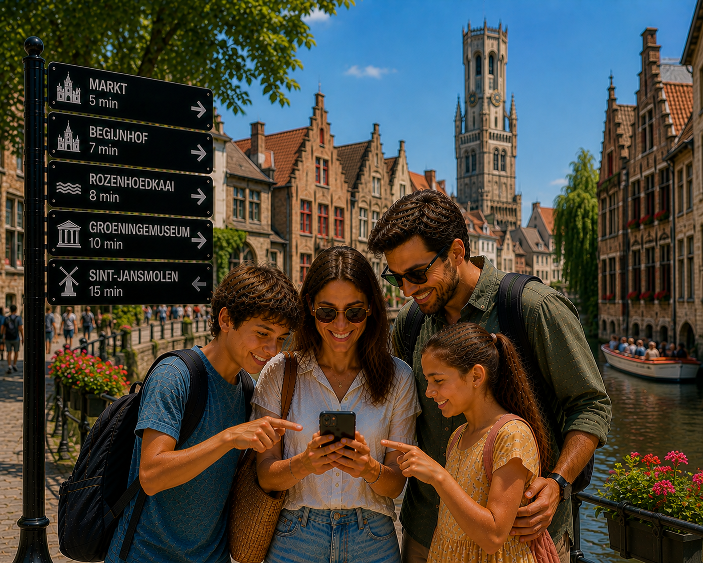 joueurs à Bruges 