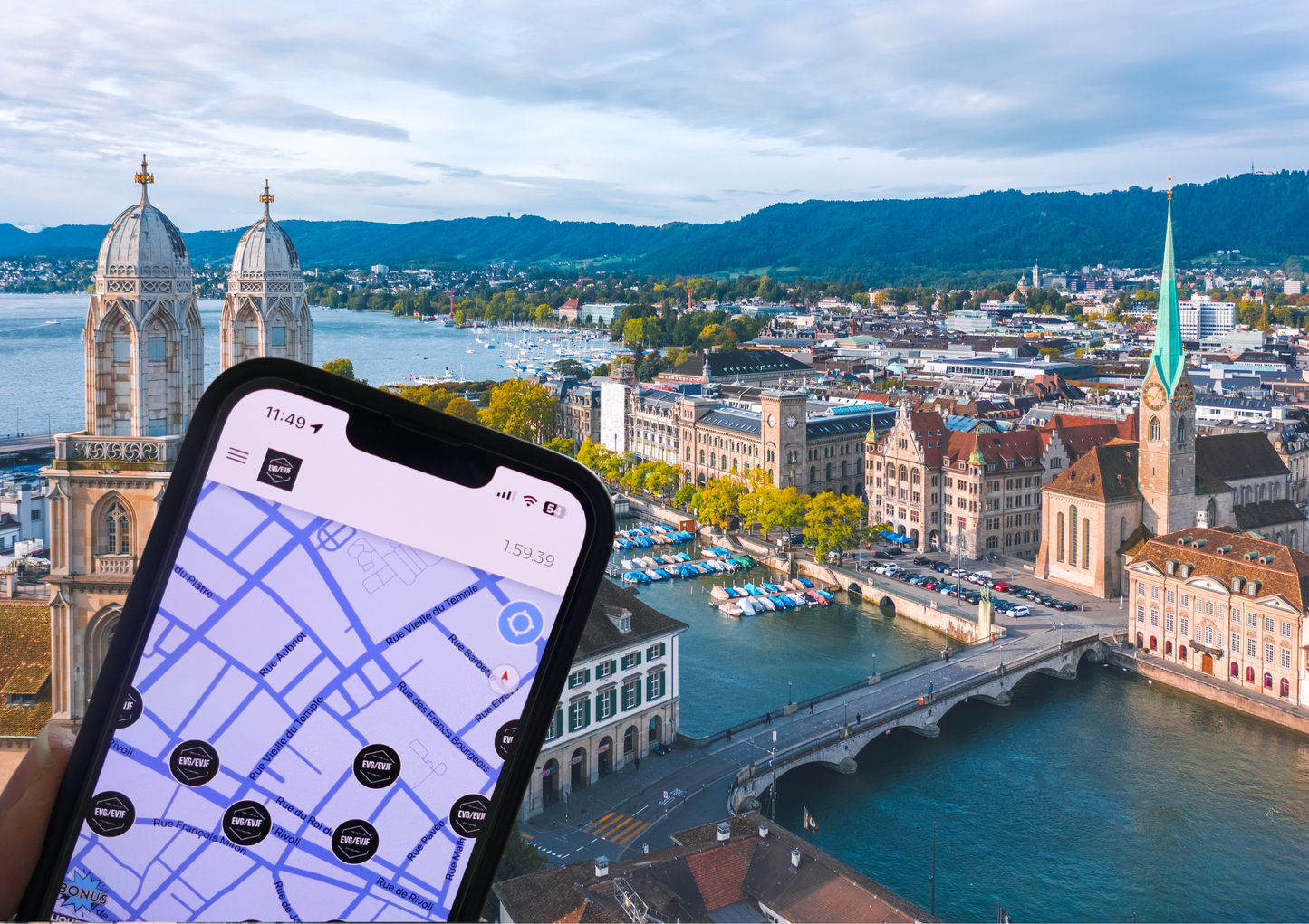 Activité fun pour un EVG à Zurich