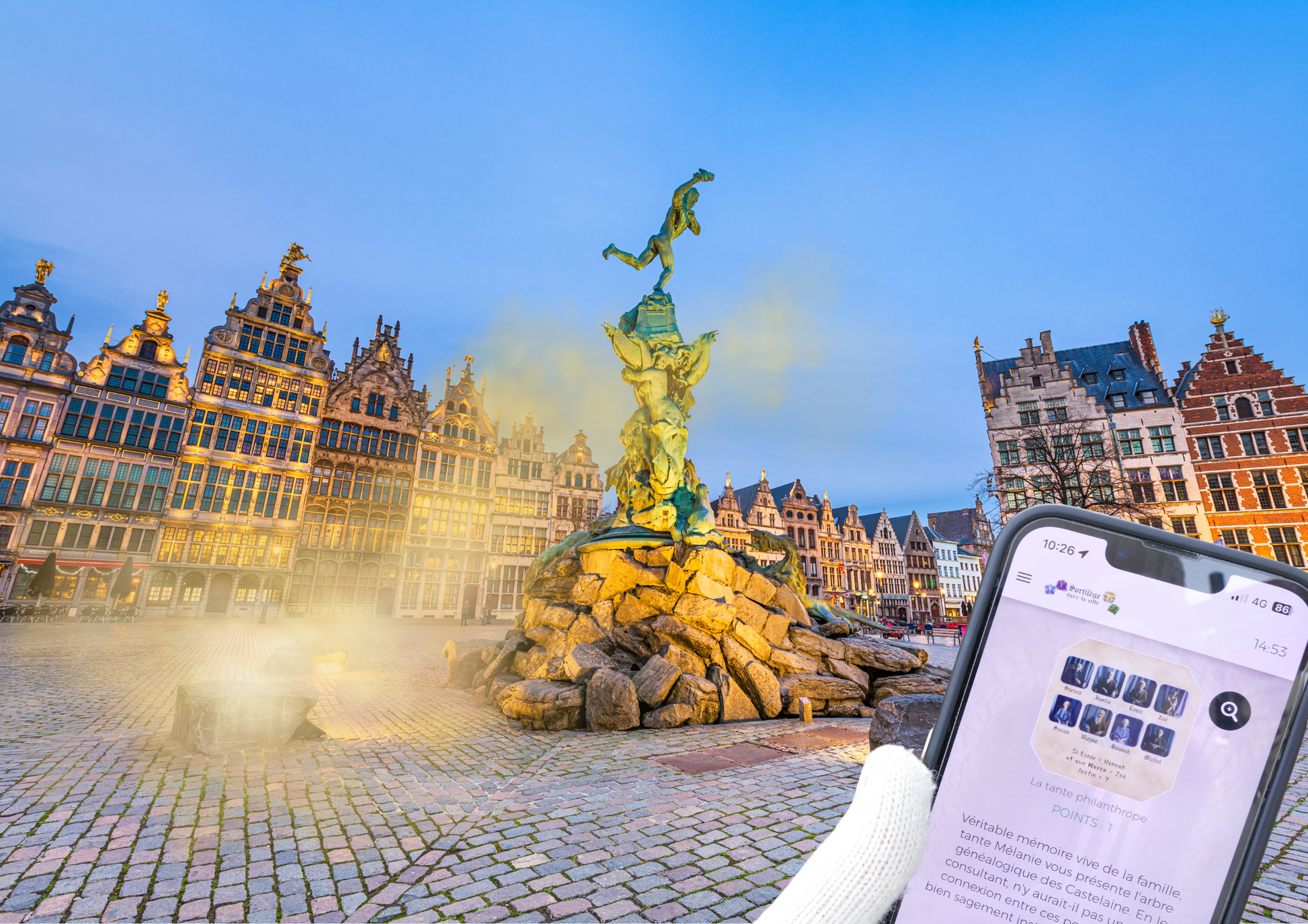 Moment convivial avec ses proches 