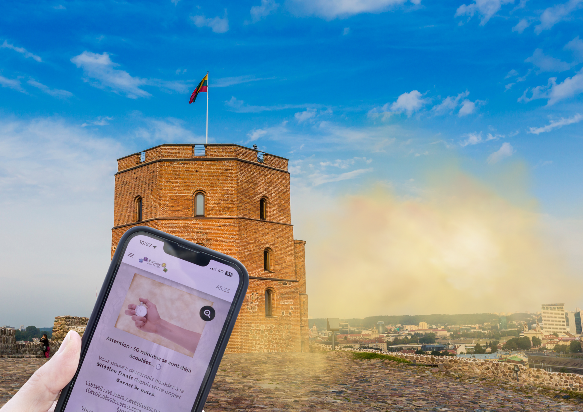 Défi magique à résoudre à Vilnius