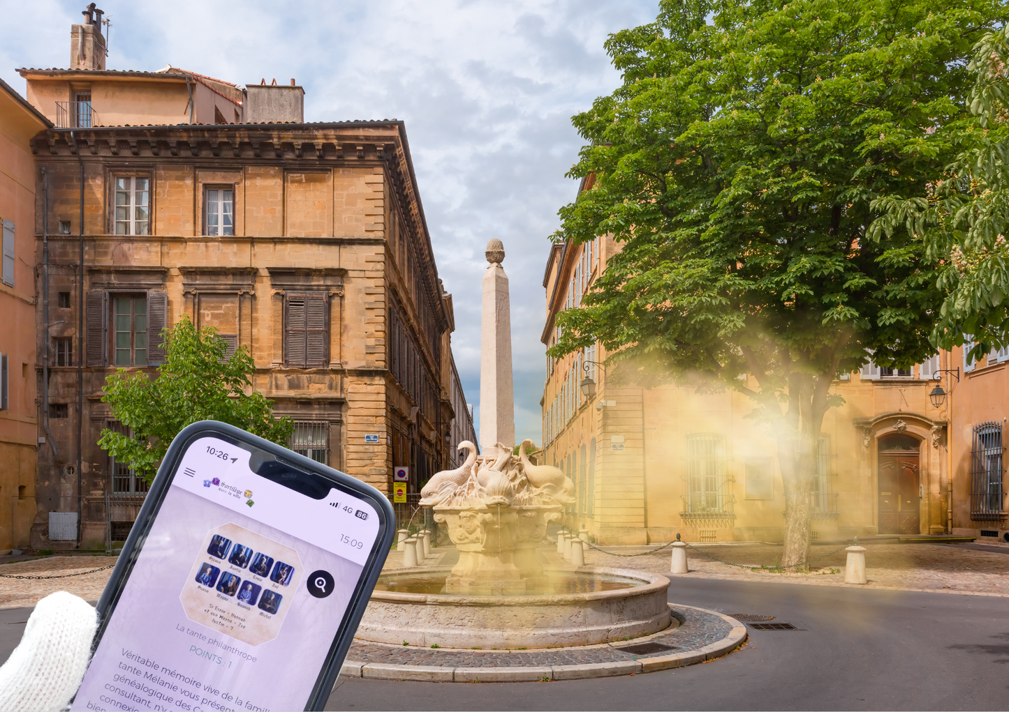 Ecran de jeu magie à Aix en Provence