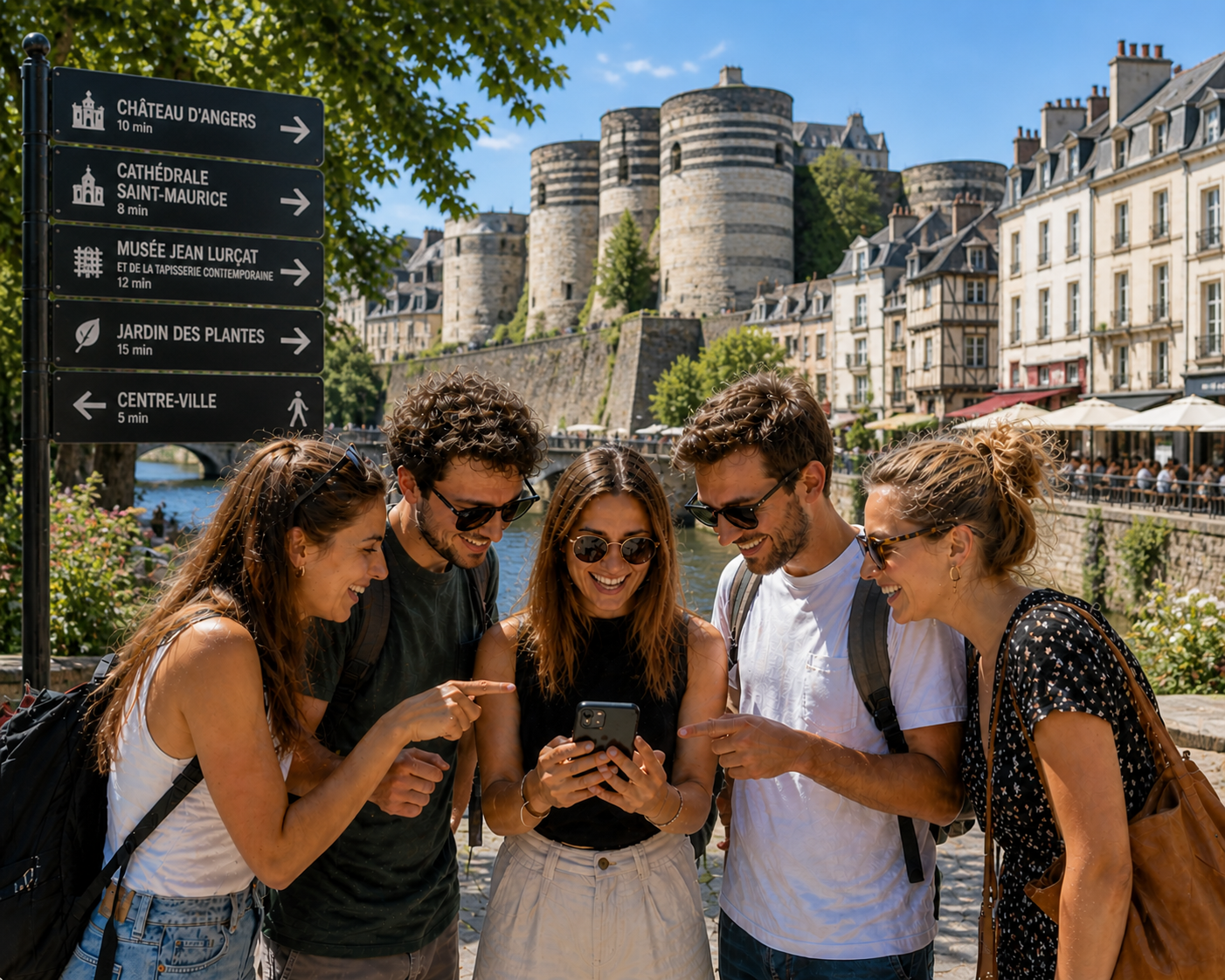 A angers en équipe pour jouer à l'escape game magie urbain