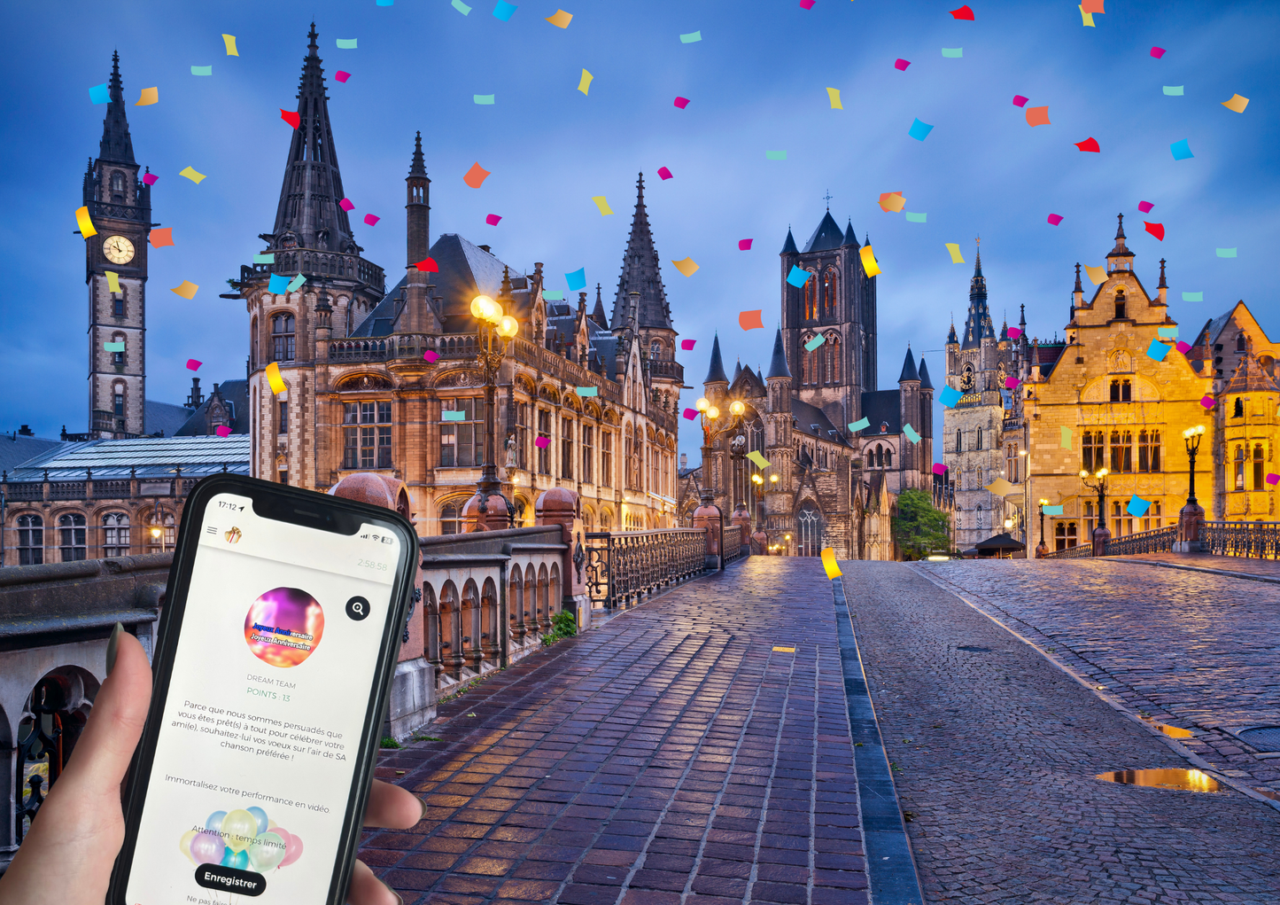 Une balade rythmée par des énigmes fun pour fêter un anniversaire à Gand avec Mission anniversaire city trip