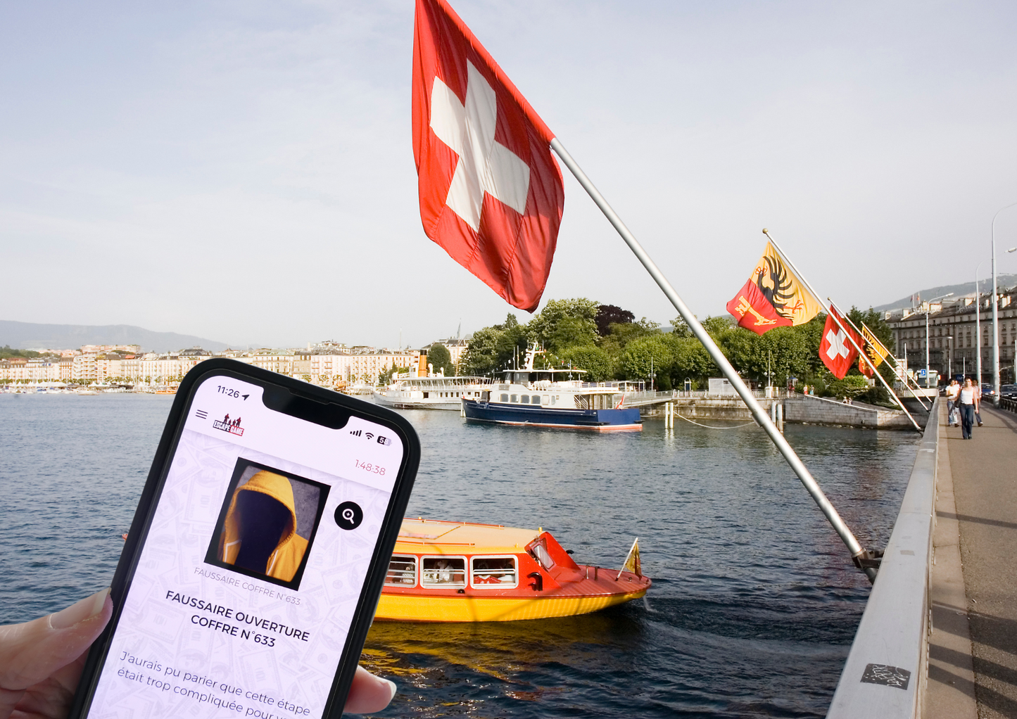 À Genève, le plan B est activé : c'est à vous de jouer pour réussir le braquage du siècle 