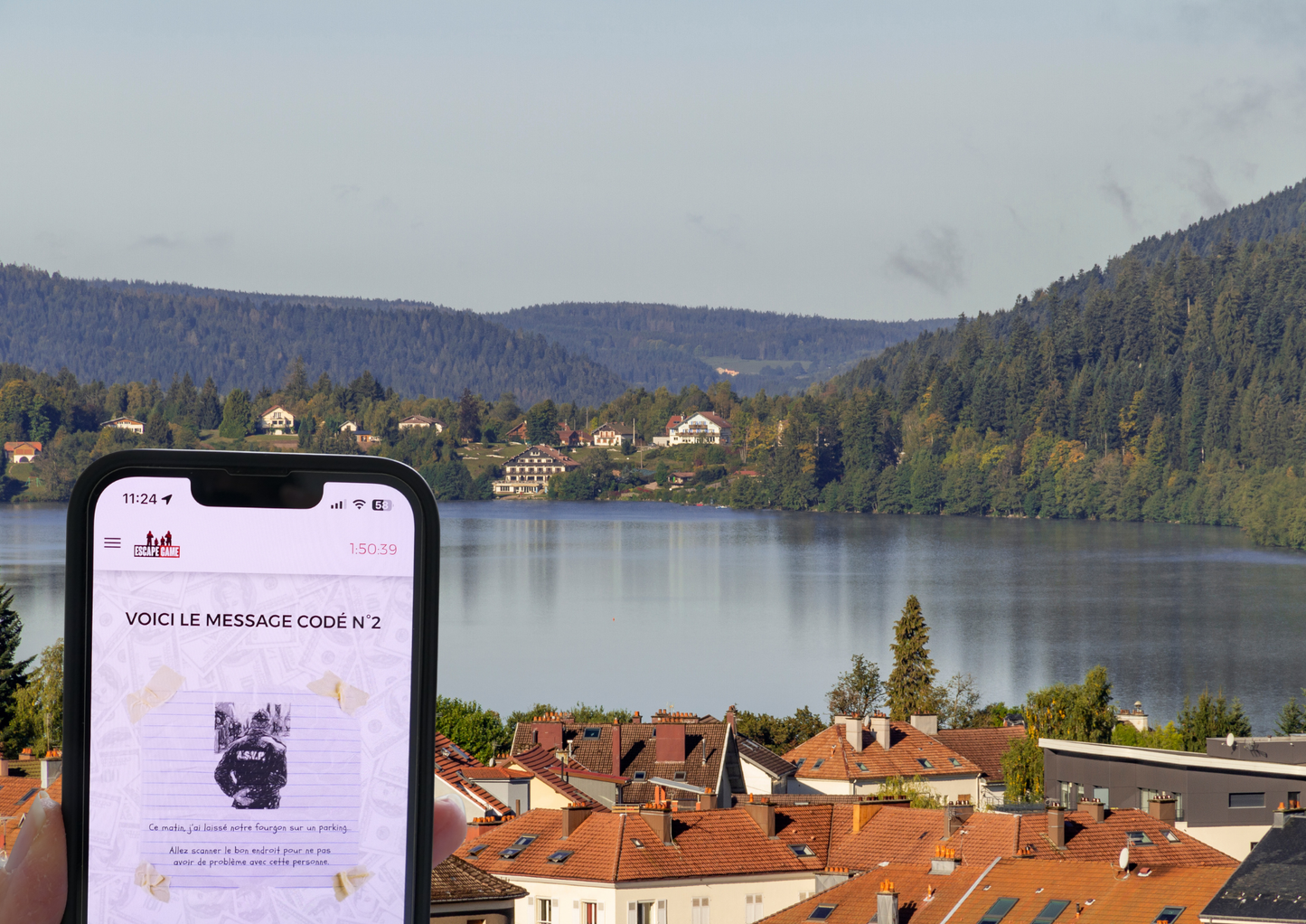 Incarnez un braqueur à gérardmer et résolvez des énigmes pour accéder aux coffres dissimulés dans la ville 