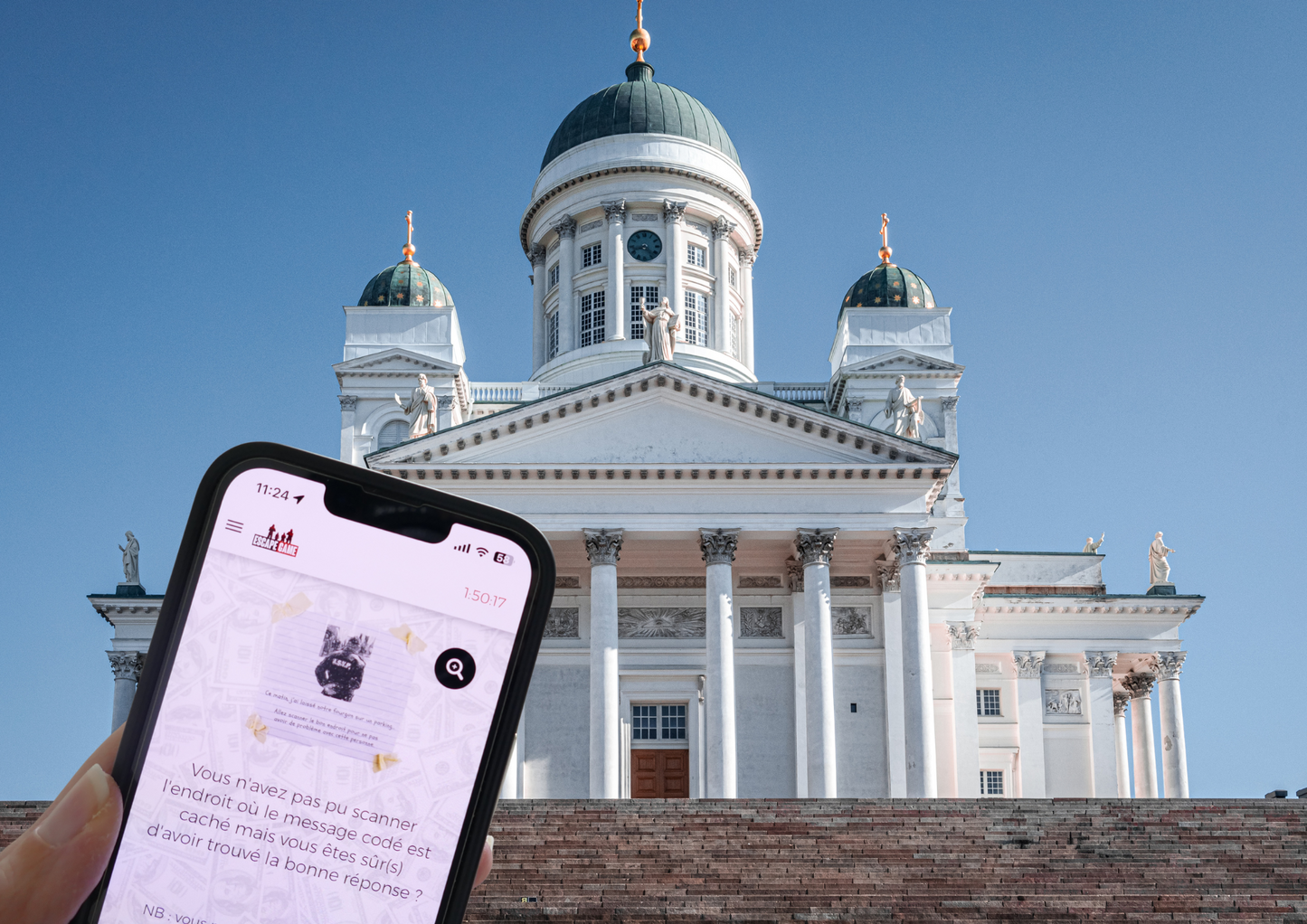 Participez à un casse urbain à Helsinki, où chaque seconde compte pour réussir votre mission