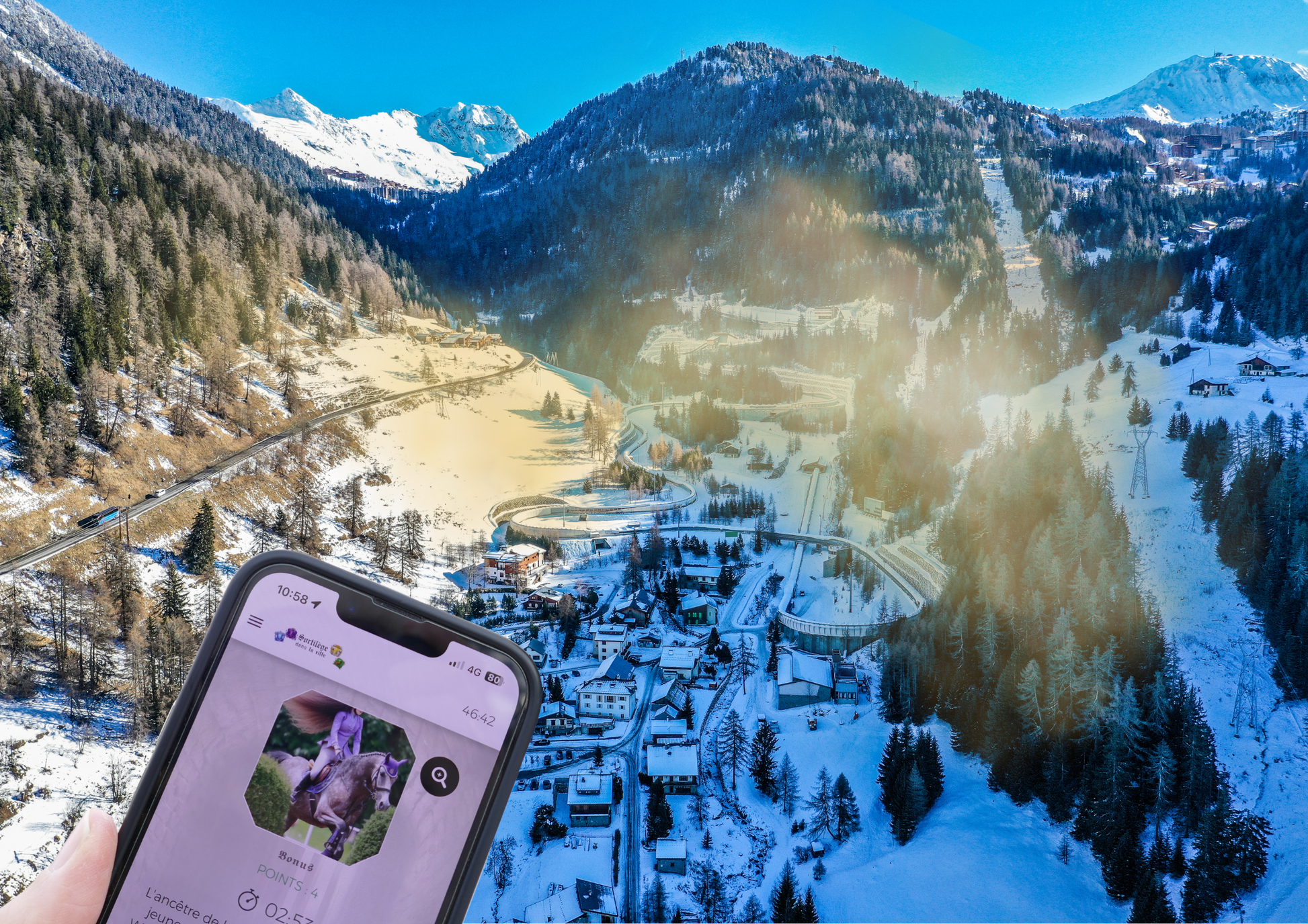 À La Plagne, testez votre logique avec un escape game magie en extérieur