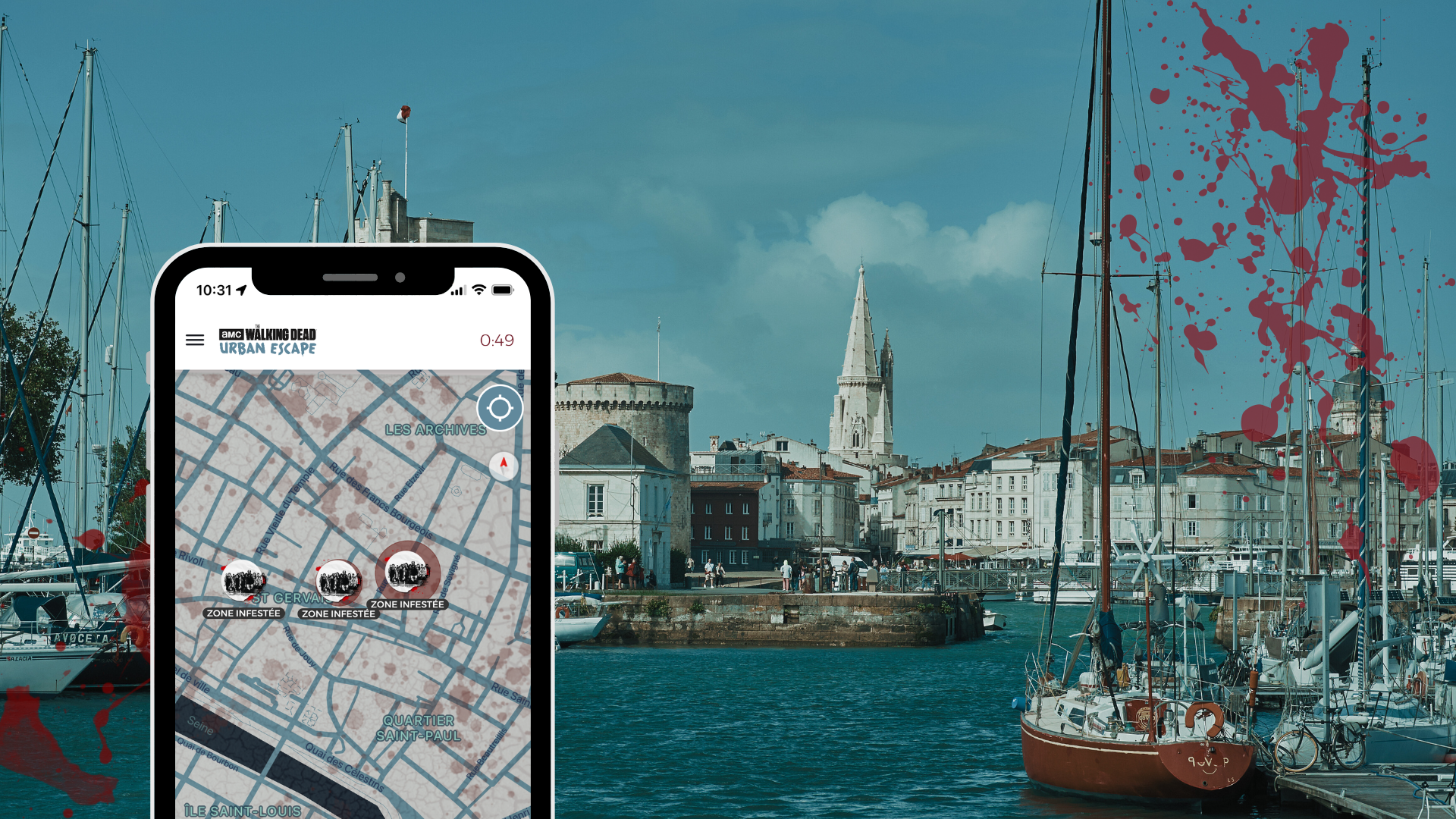 The Walking Dead Urban Escape La Rochelle