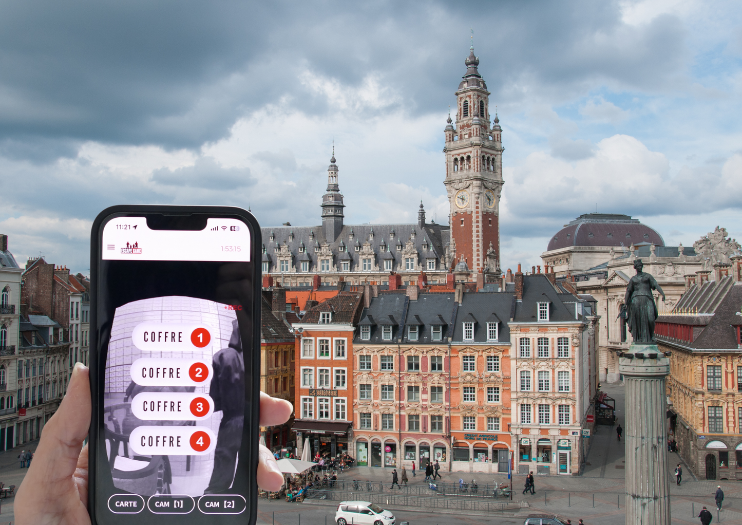 Rejoignez le Professeur à Lille pour une mission de braquage en plein cœur de la ville 